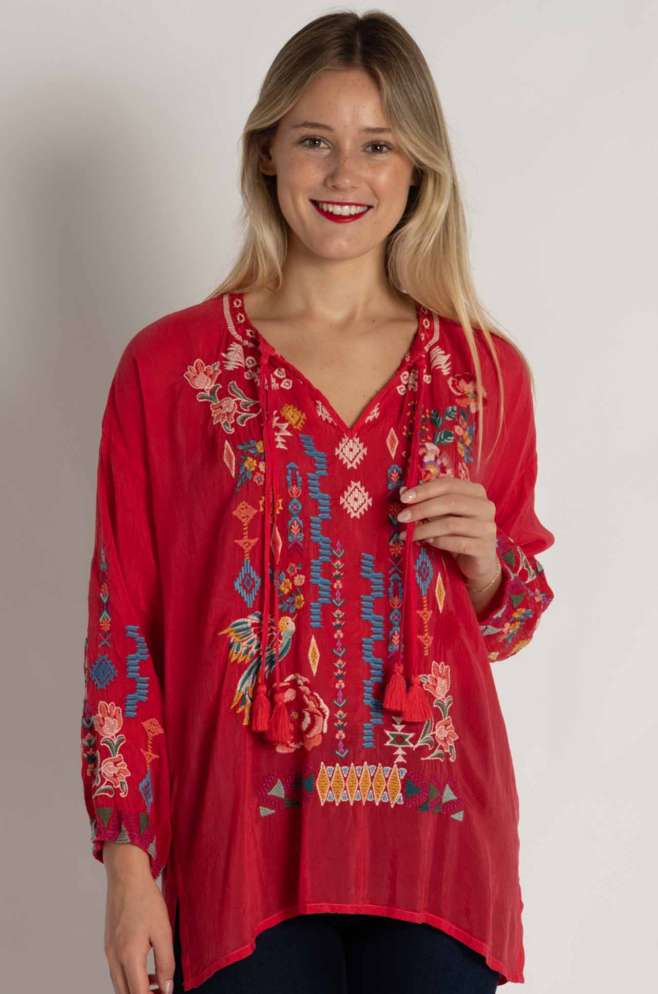 Johnny Was | The Sarah Blouse | Ski Patrol