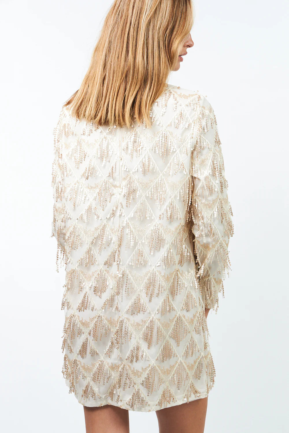 Lolly's Laundry | Solga Mini Dress | Champagne