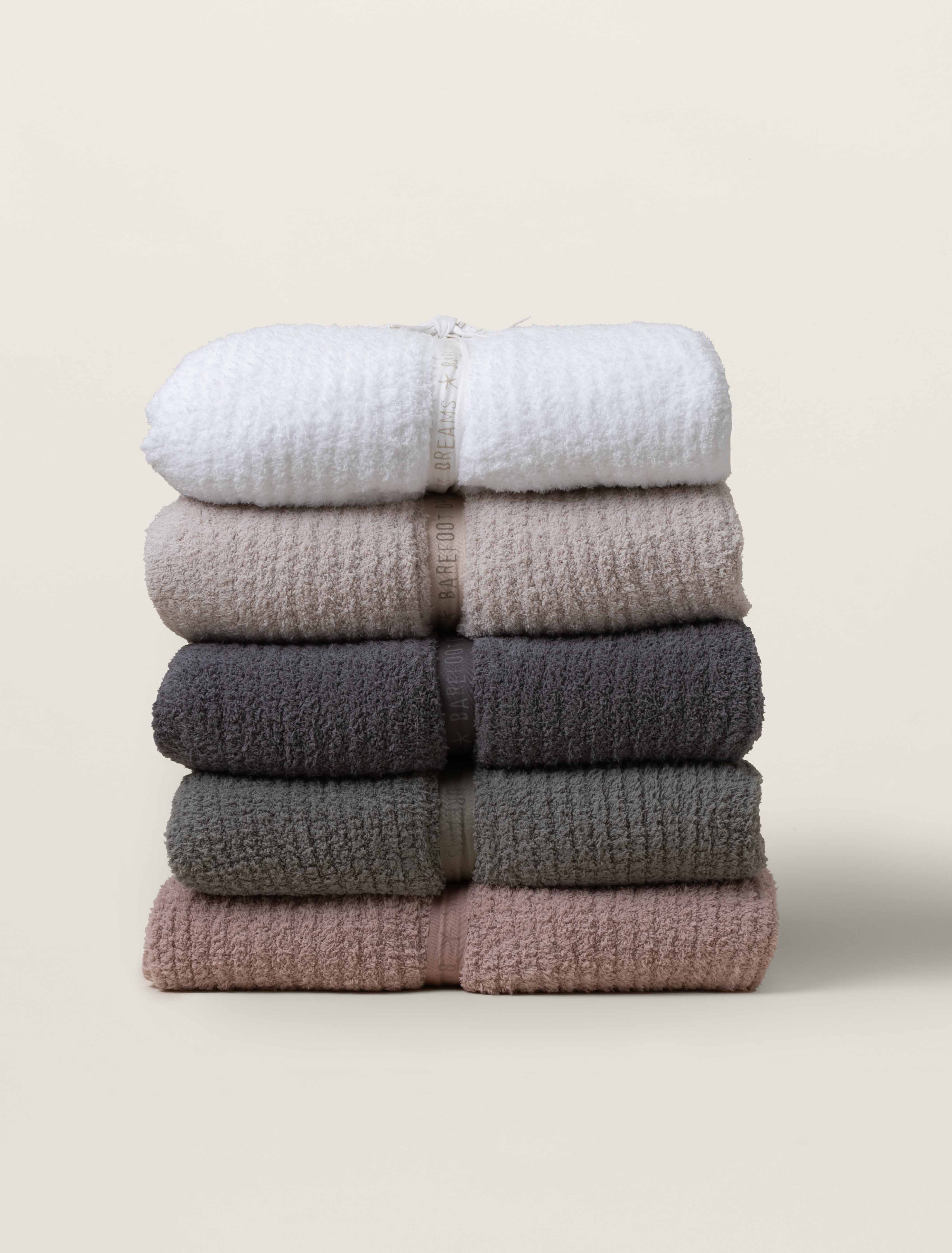 Barefoot Dreams | Cozy Chic Ribbed Bed Blanket (Queen Size) | White