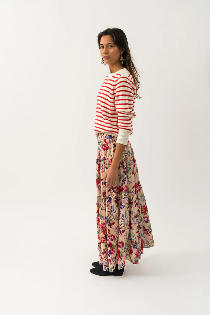 Lolly's Laundry | Sunset Maxi Skirt | Flower Print
