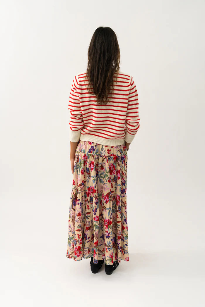Lolly's Laundry | Sunset Maxi Skirt | Flower Print
