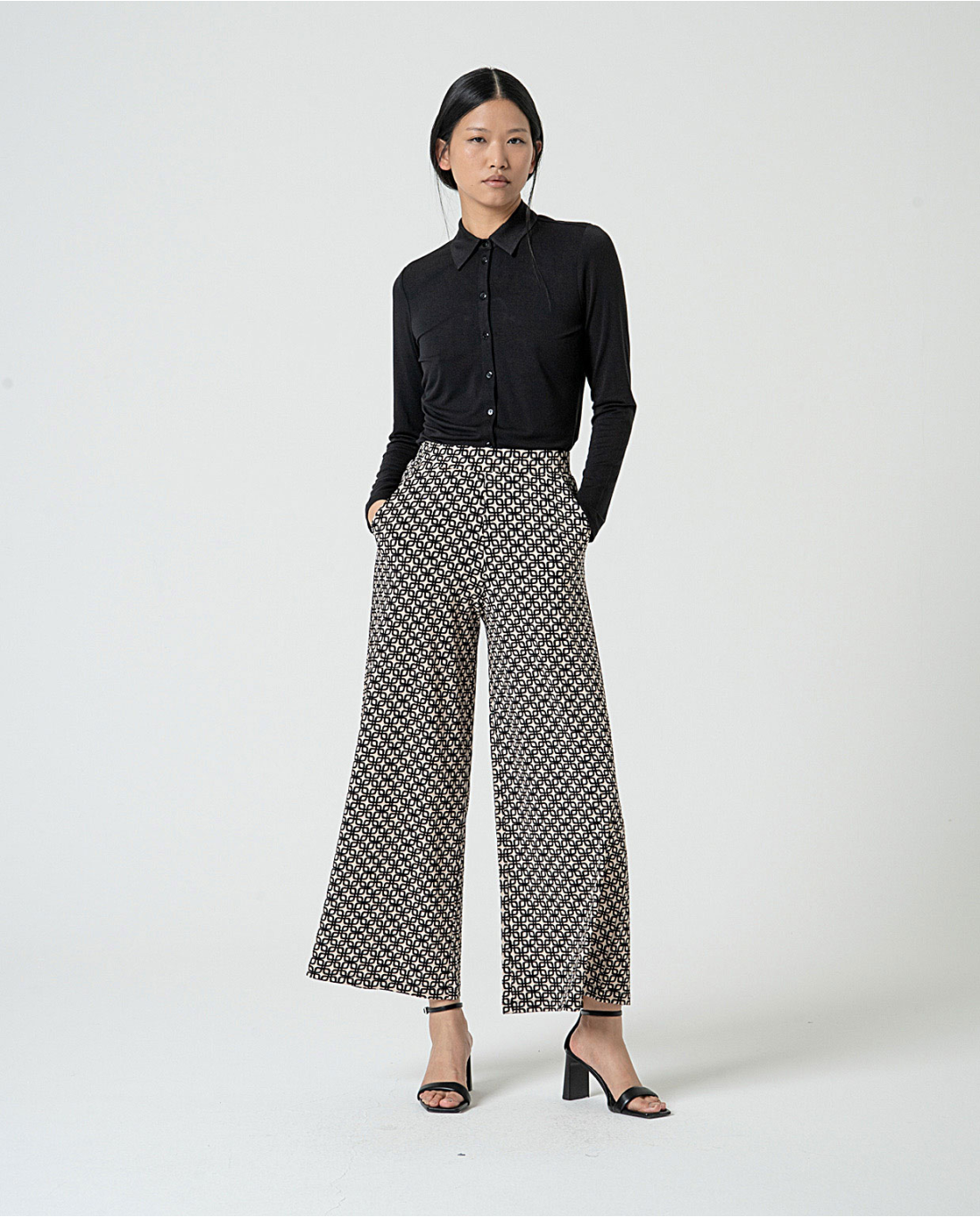 Surkana | Odet Pants | Black/White