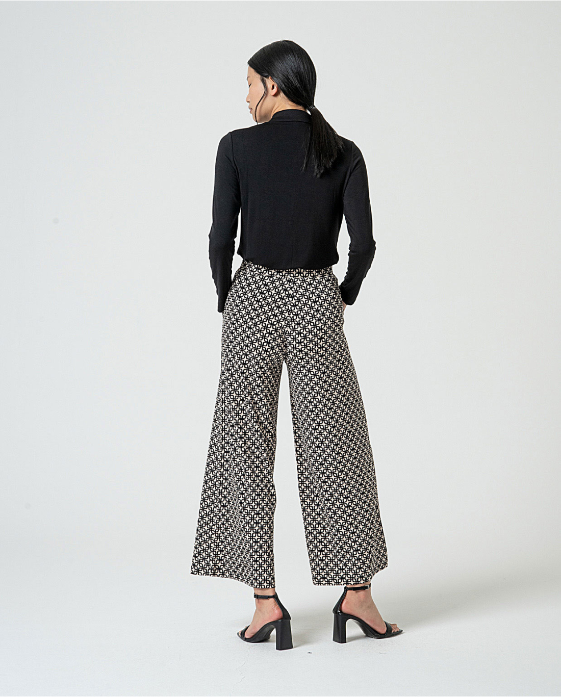 Surkana | Odet Pants | Black/White