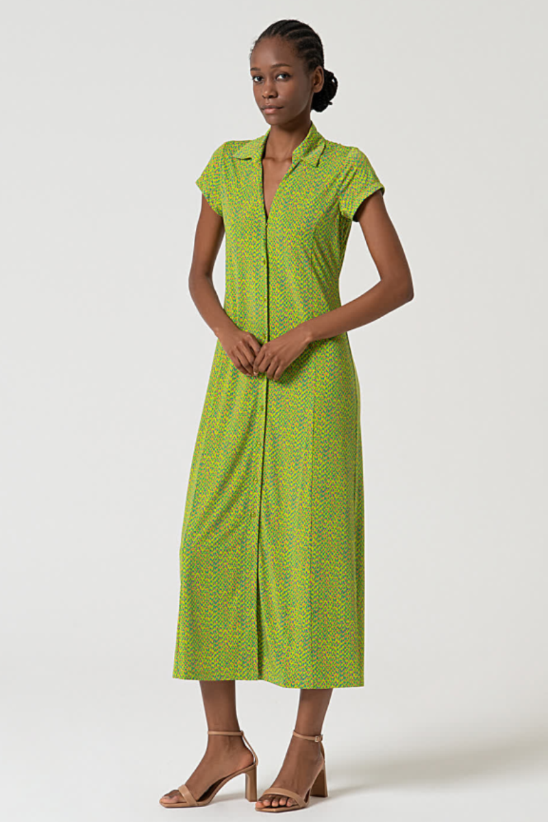 Surkana | Orly Dress | Acid Green