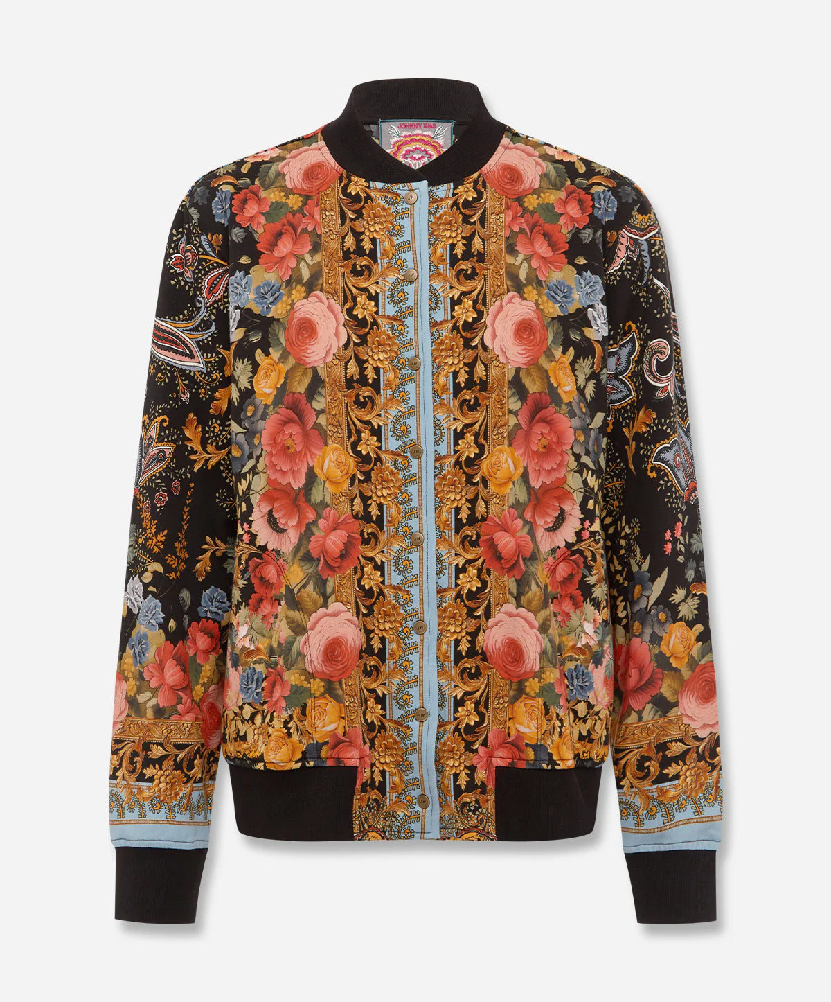 Johnny Was | French Terry Bomber Jacket | Leto