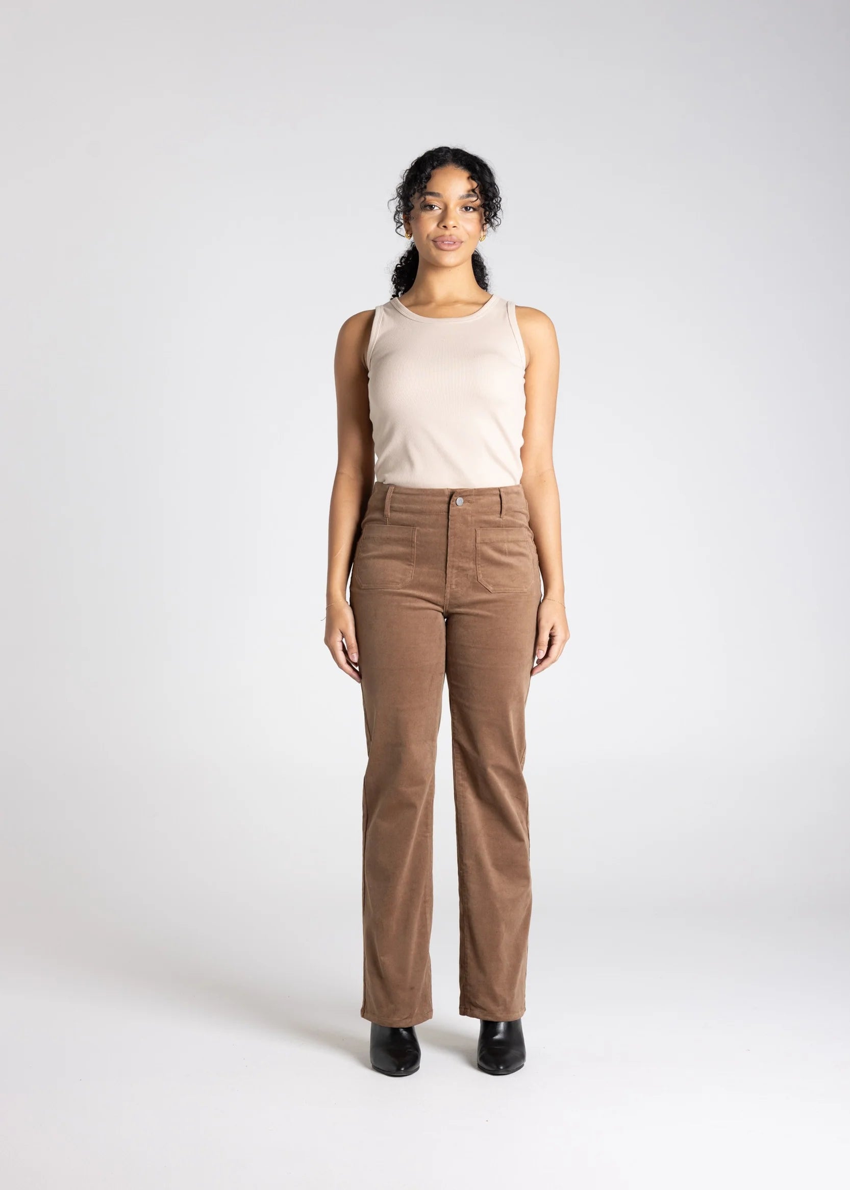 Two T's | Cord Pant | Toffee