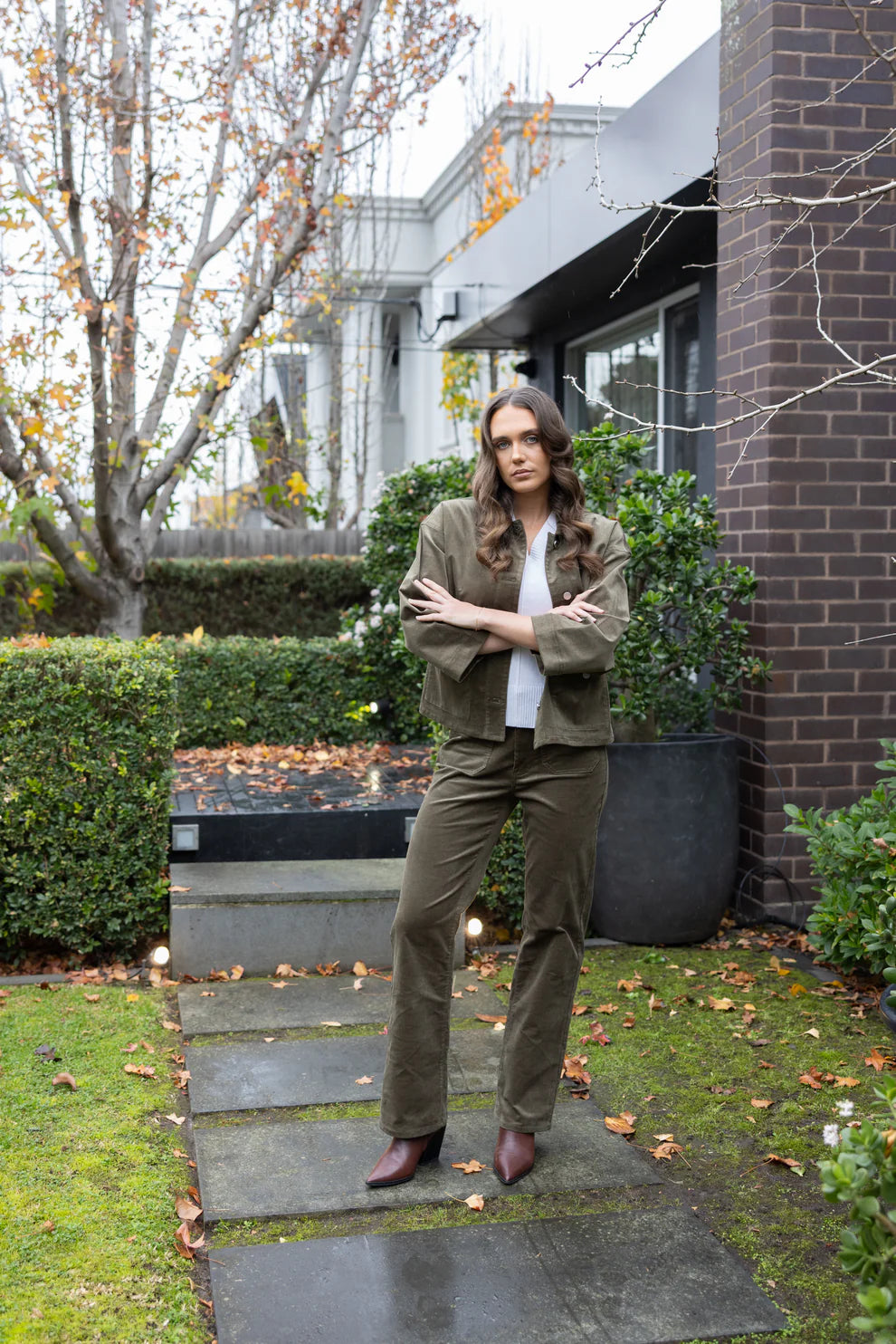 Two T's | Cord Pant | Khaki