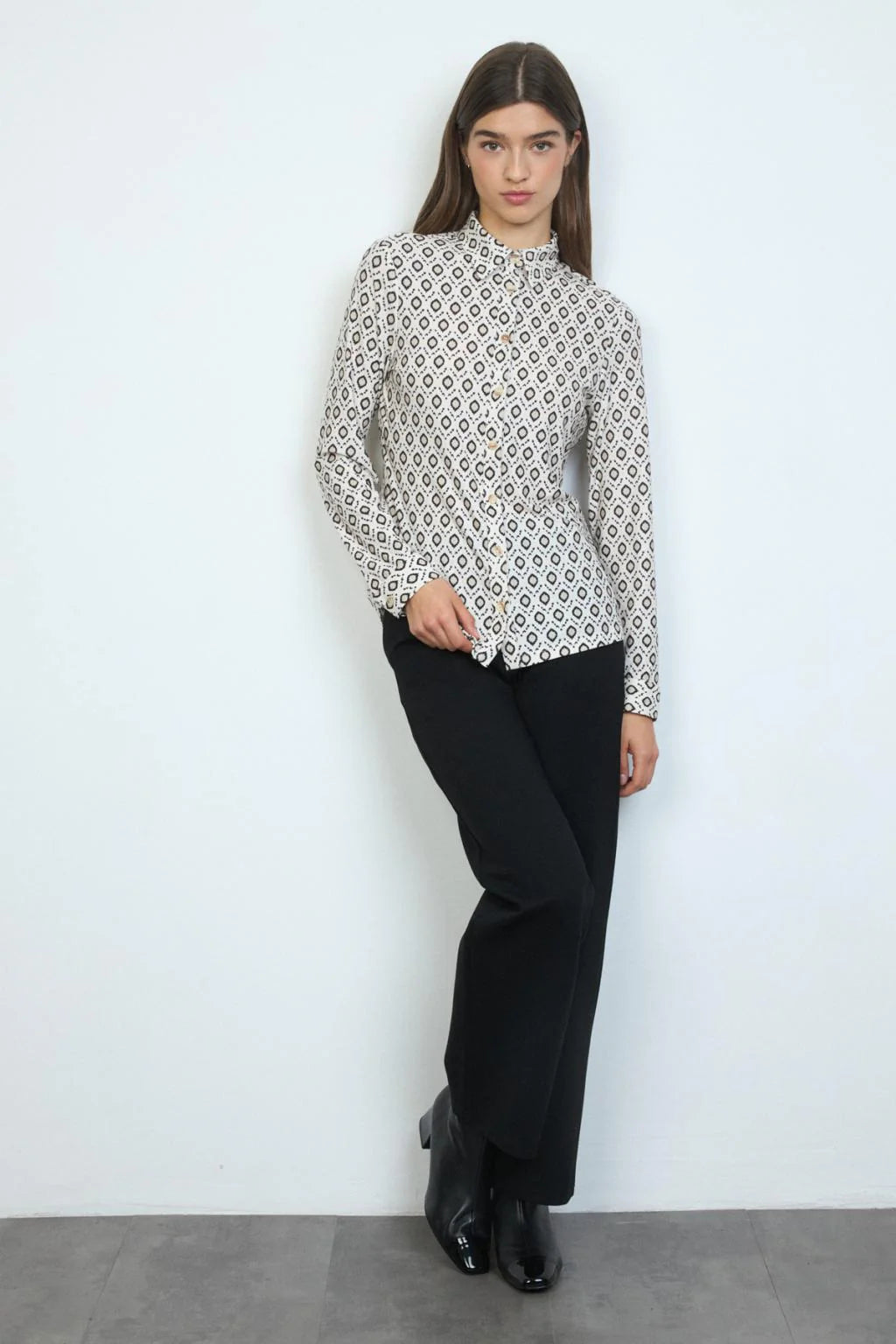 Tinta & Bariloche | Gabriella Shirt | Off White