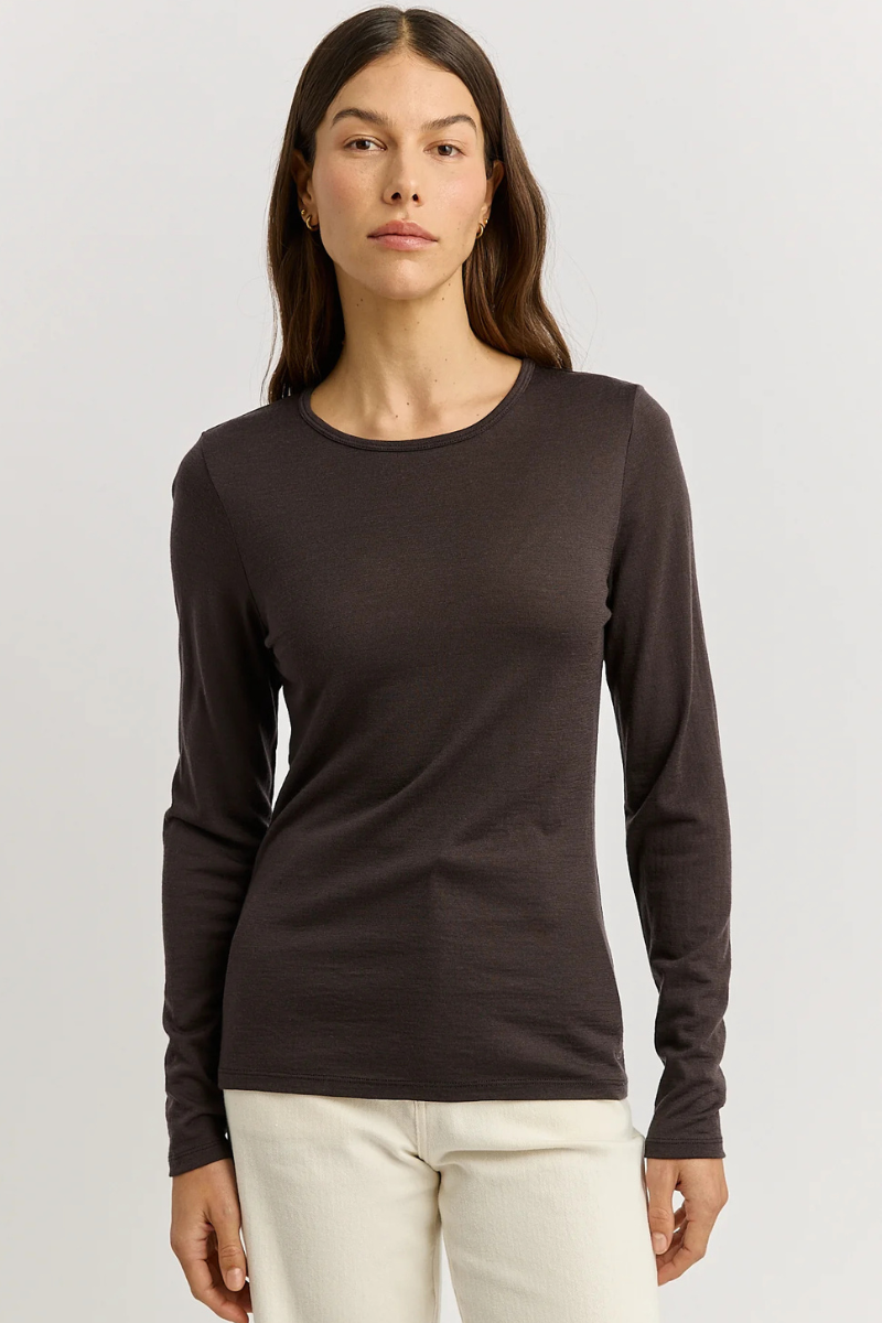 Toorallie | Crew Merino Tee | Date