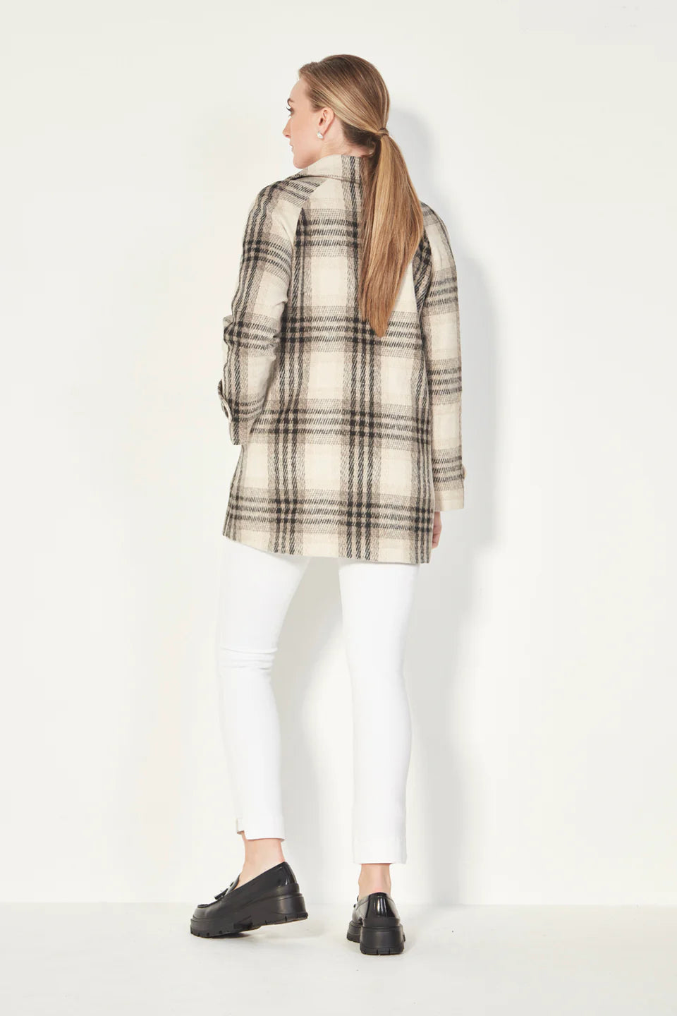 Verge | Tori Coat | Check