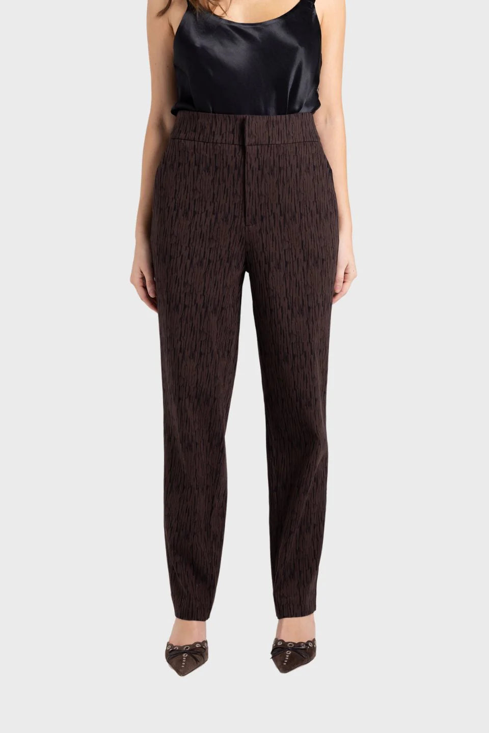 Two T's | 7/8 Bark Print Pants