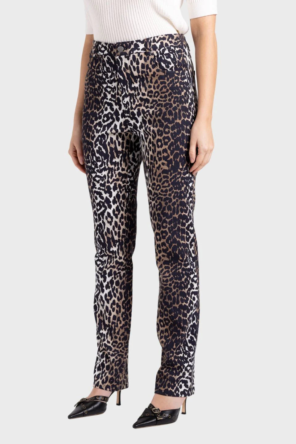 Two T's | Animal Print Jeans