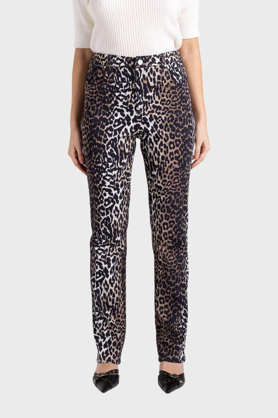 Two T's | Animal Print Jeans