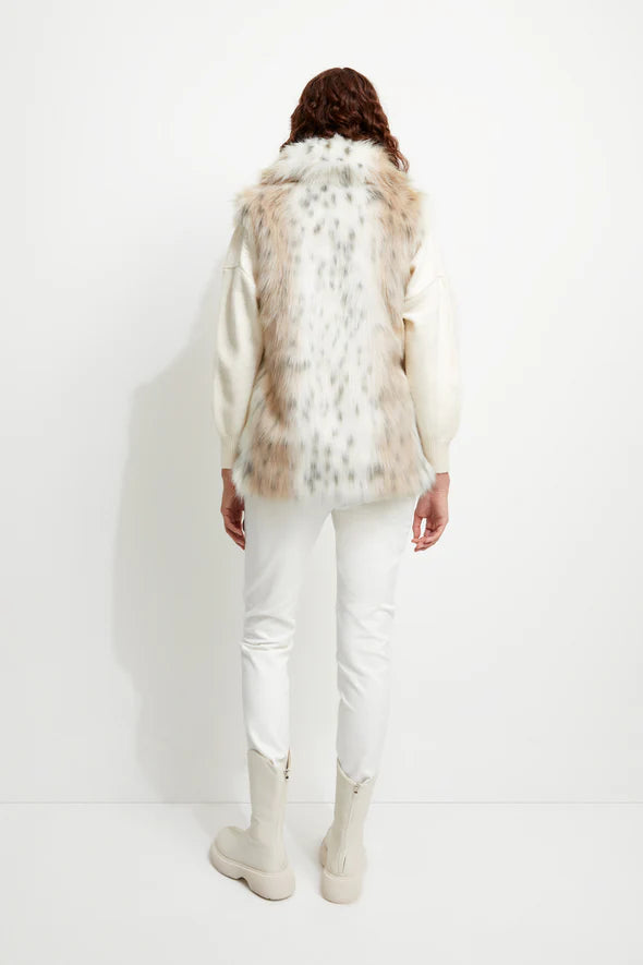 Unreal Fur - Rubicon Vest - Snow Leopard