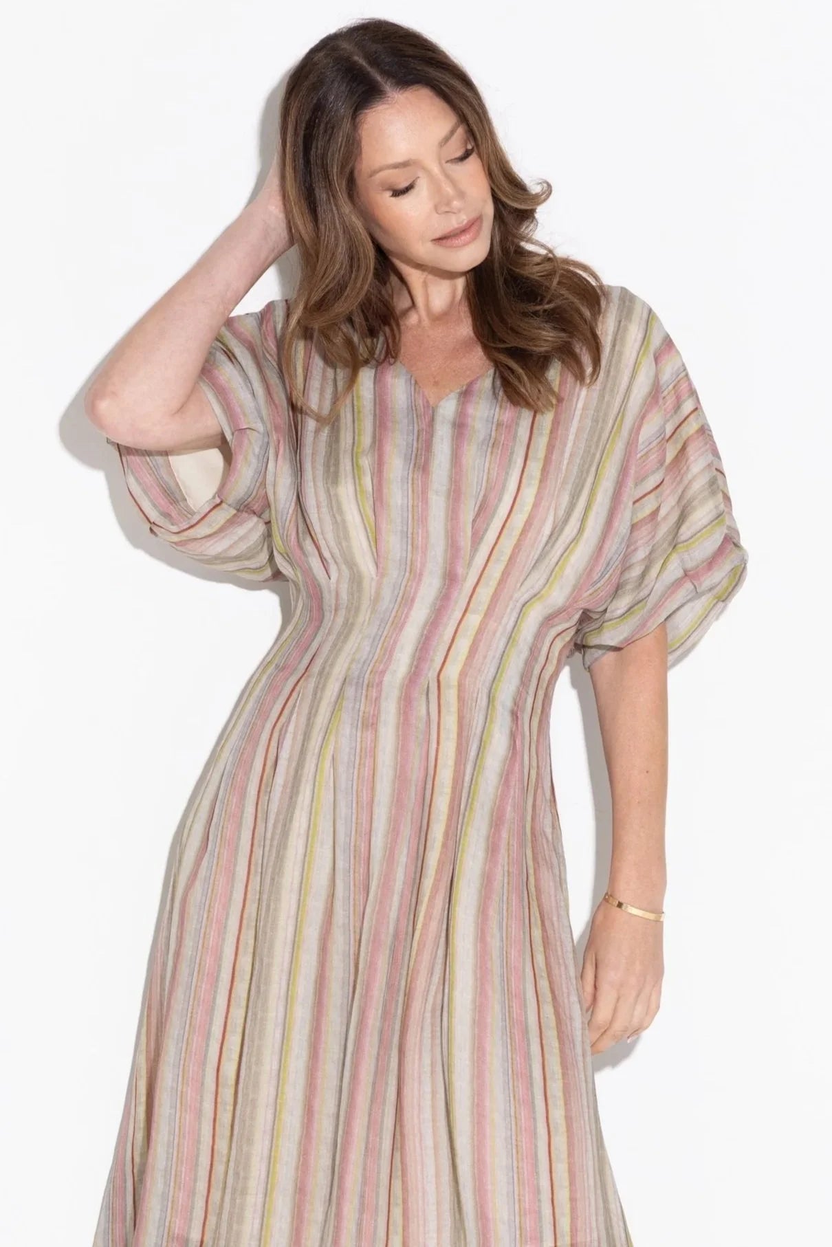 Kamare | Helena Dress | Stripe