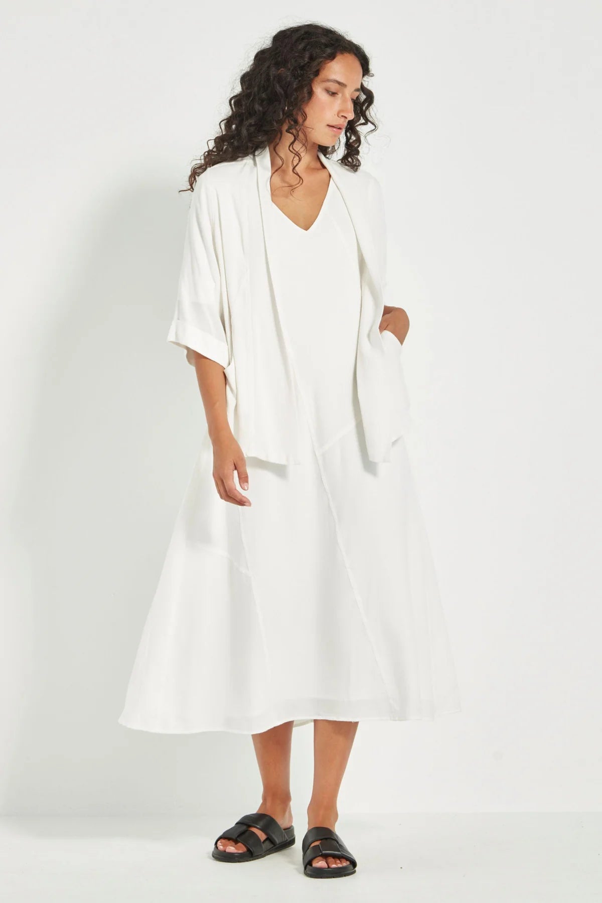 Verge | Cayman Dress Jacket | White