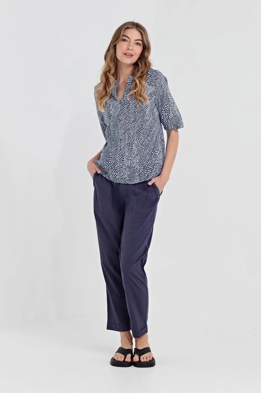 Verge | Dexter Pant | Denim Marle