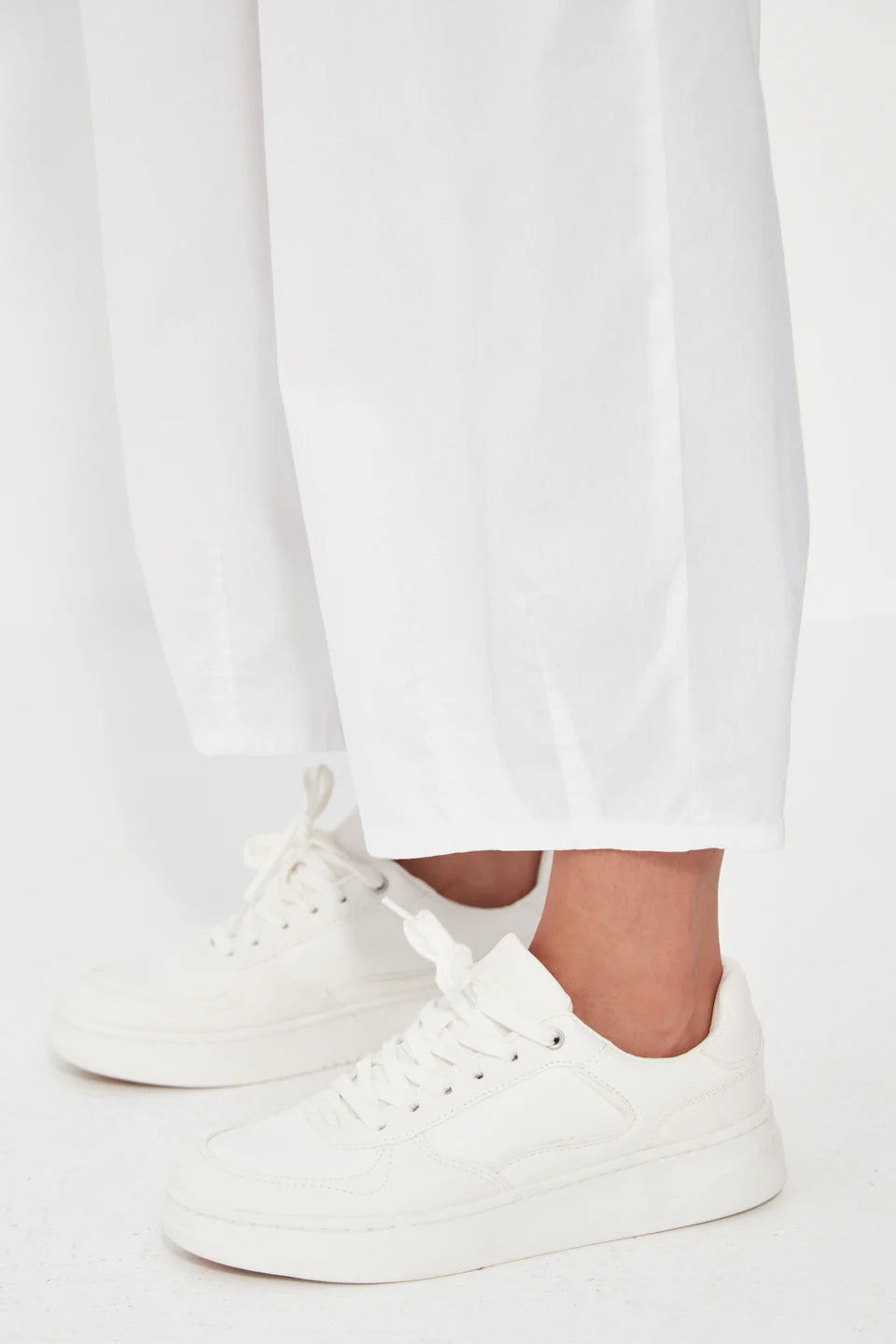 Verge | Cove Pants | White