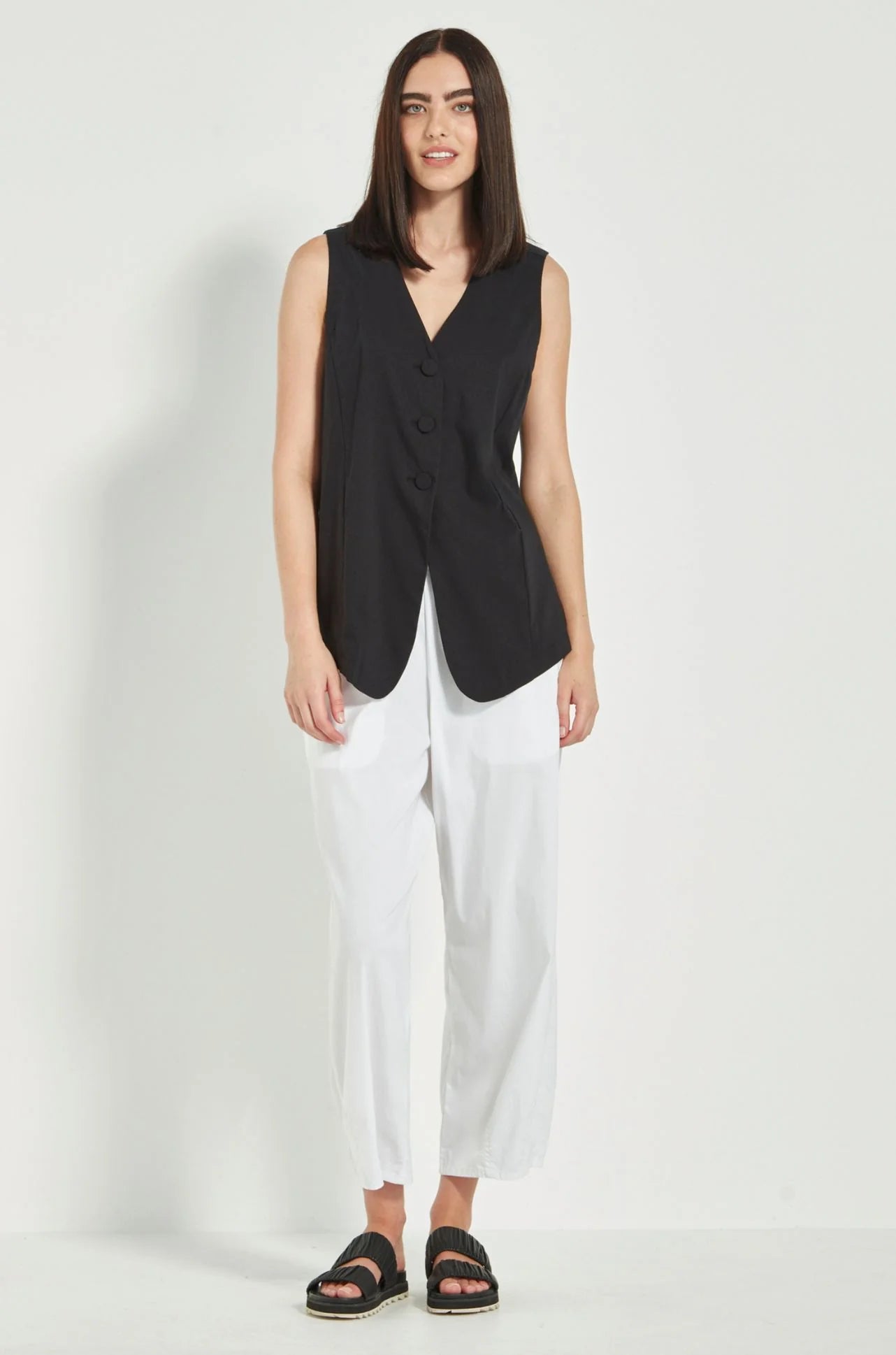 Verge | Cove Pants | White