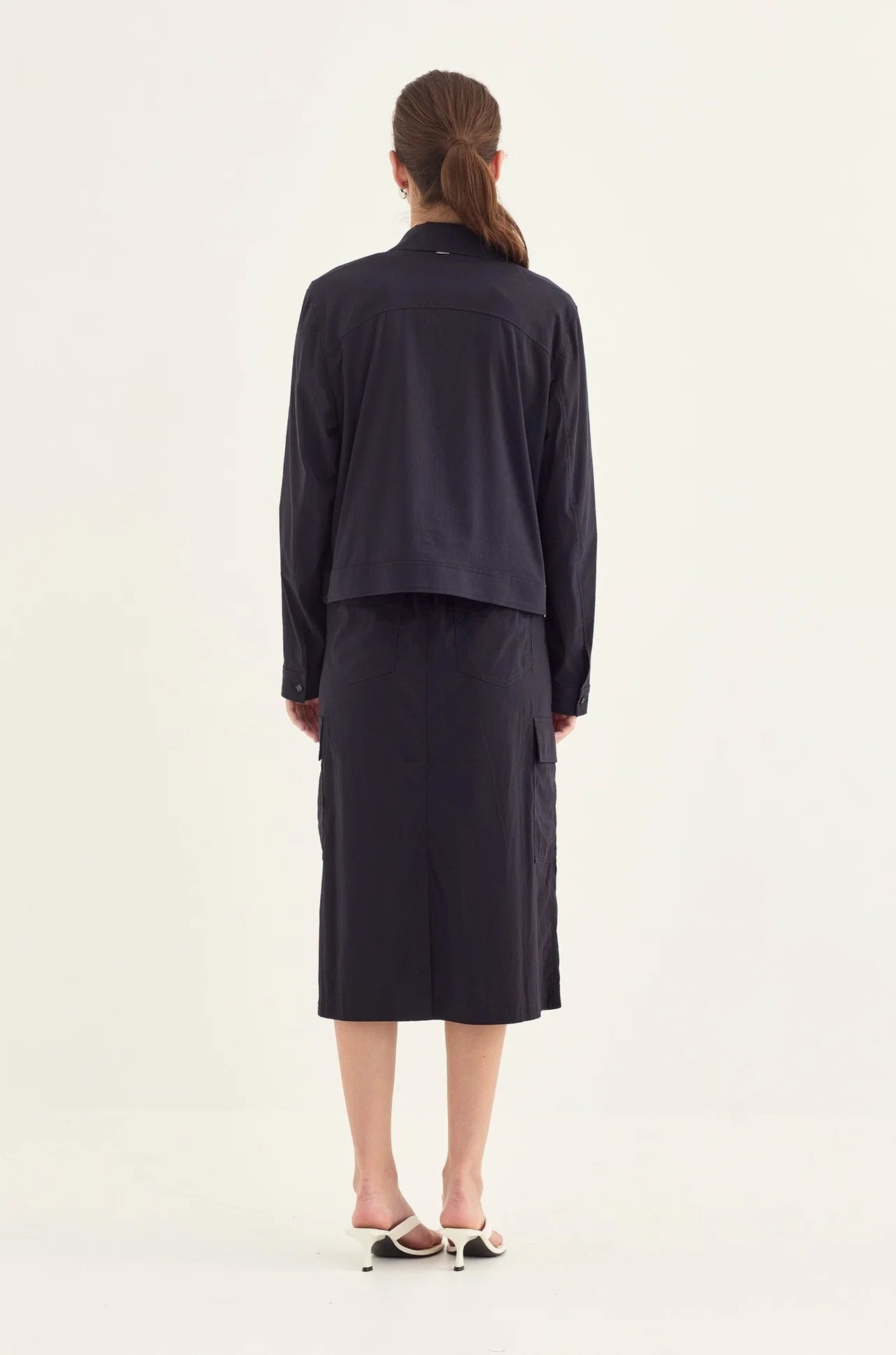 Verge | Acrobat Porter Skirt | Ink
