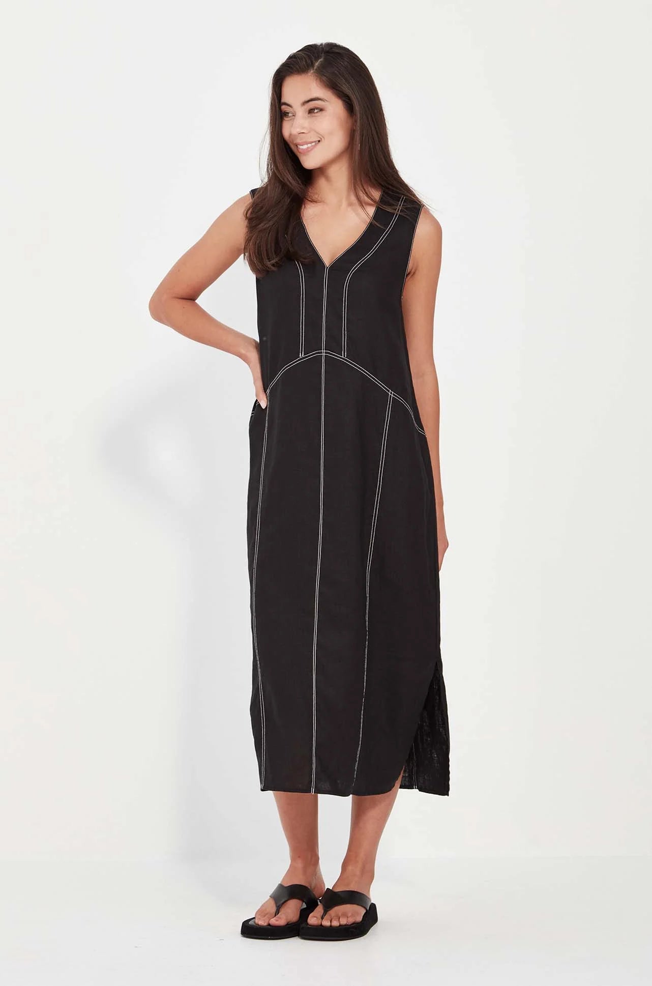 Verge | Cordelia Dress | Black