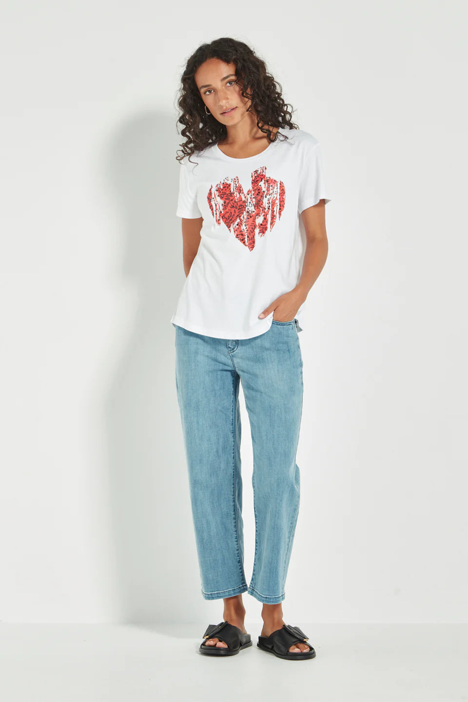 Verge | L'Amour Tee | White