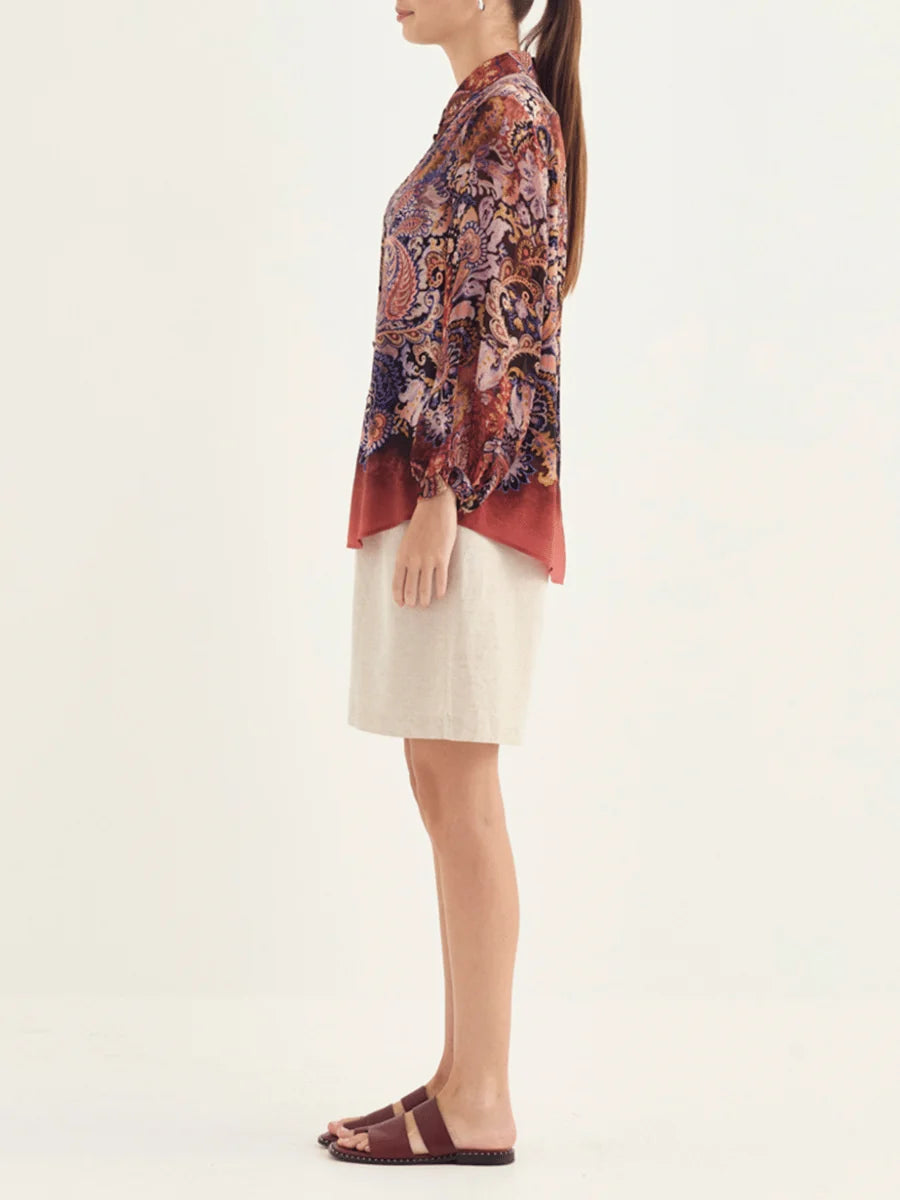 Verge | Lotus Shirt | Print