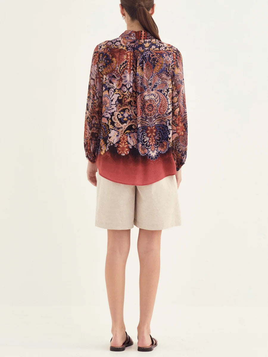 Verge | Lotus Shirt | Print