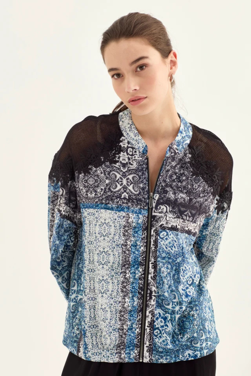 Verge | Yasmin Jacket | Blue Print