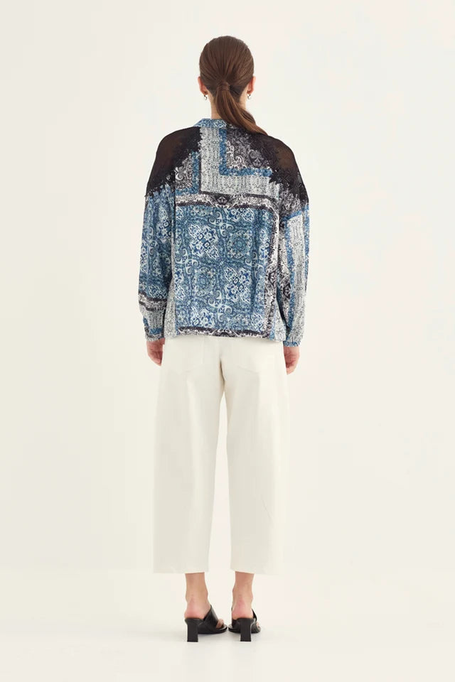 Verge | Yasmin Jacket | Blue Print