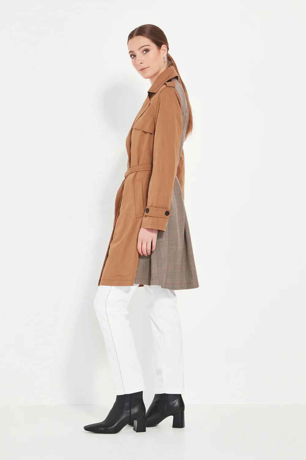 Verge | Tatiana Coat | Pecan