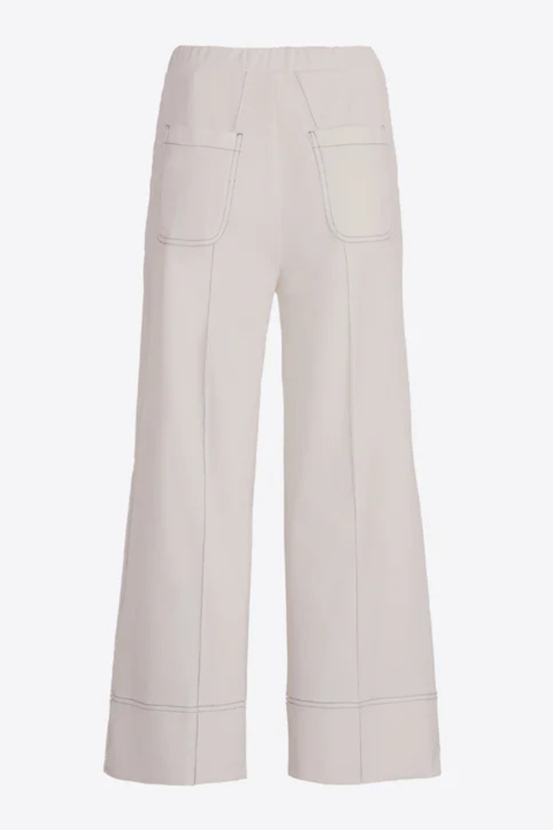 Vilagallo | Beti Knit Pant | Ecru