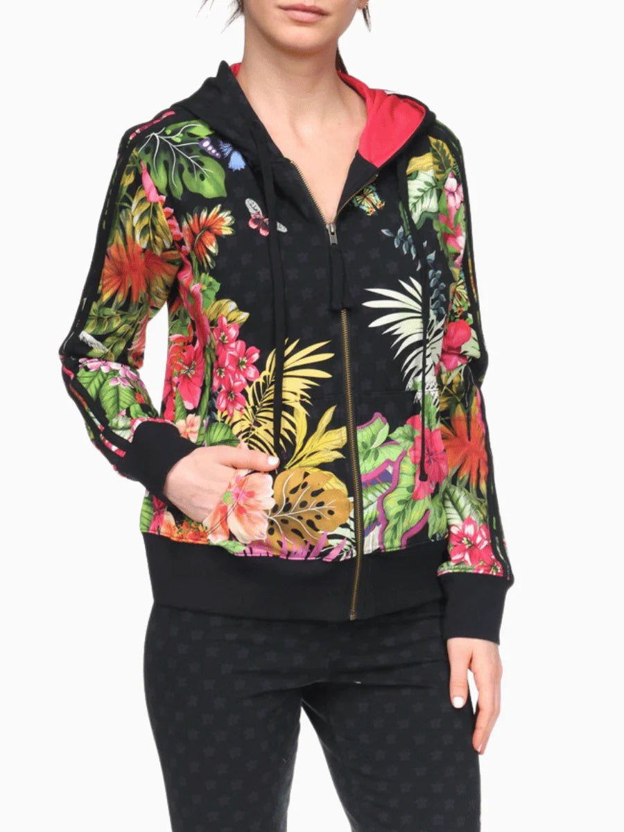 Johnny Was I Zip Front Hoodie I Amorina