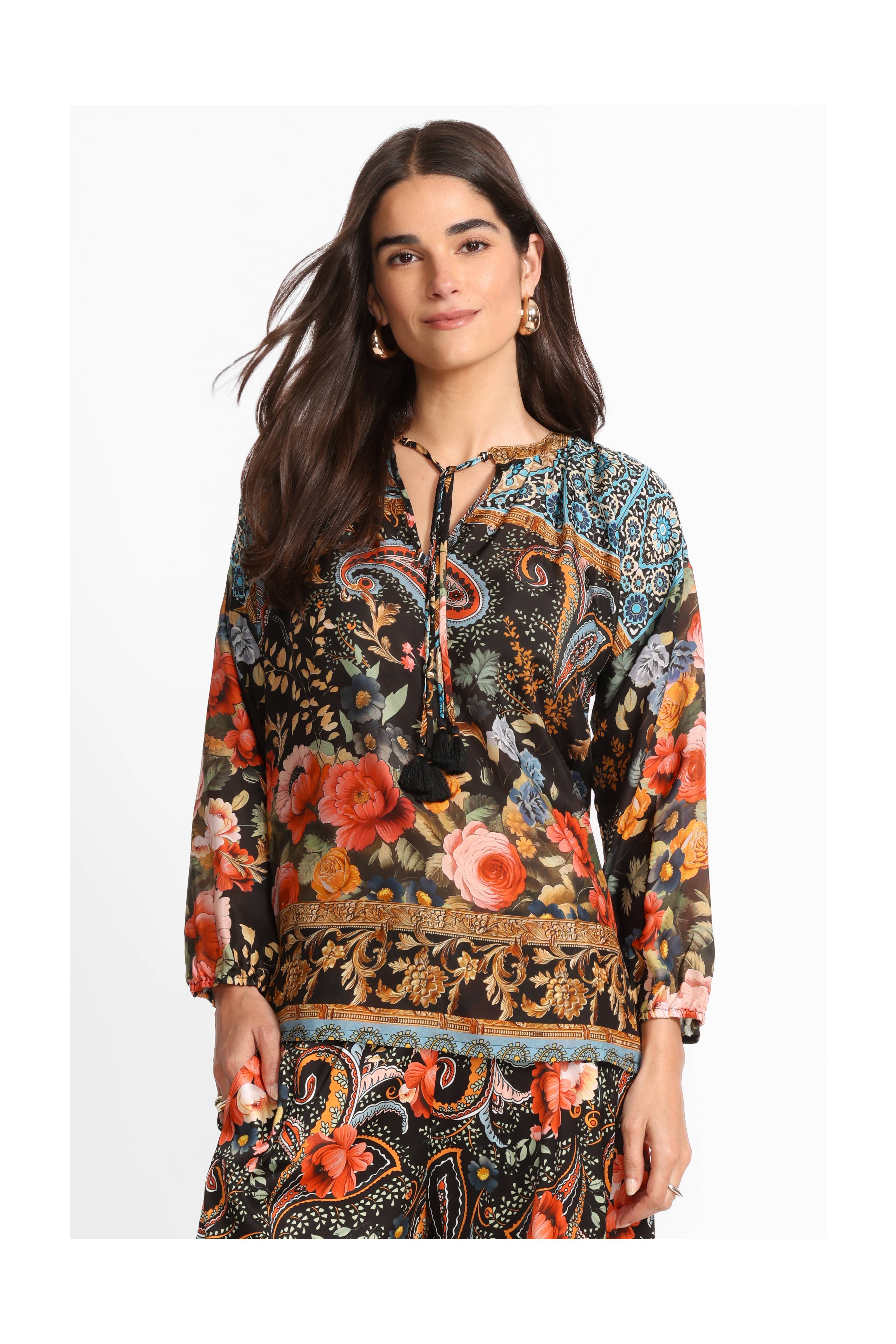 Johnny Was | Margot Blouse | Leto