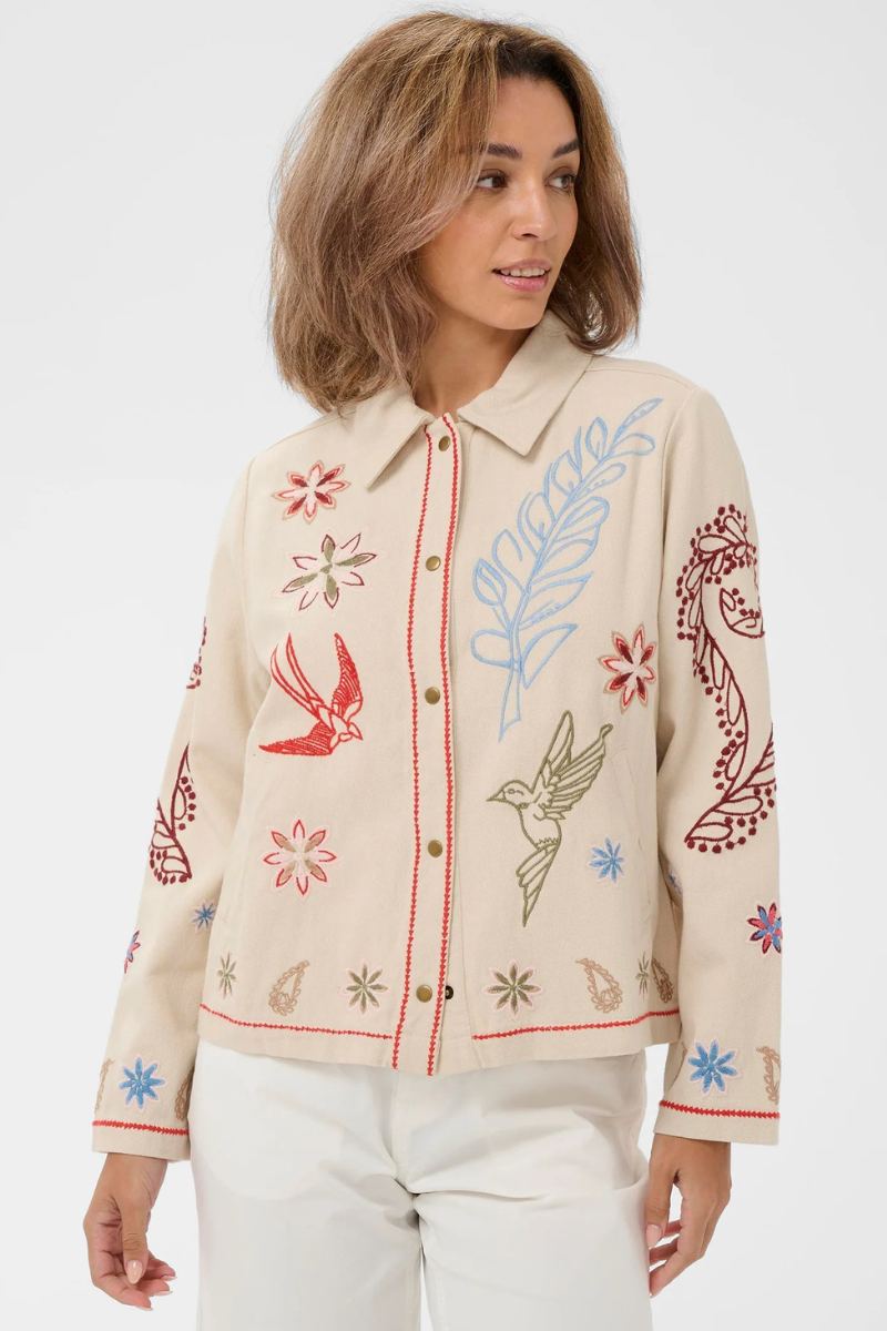 Cream | Rosetta Jacket | Perfectly Pale