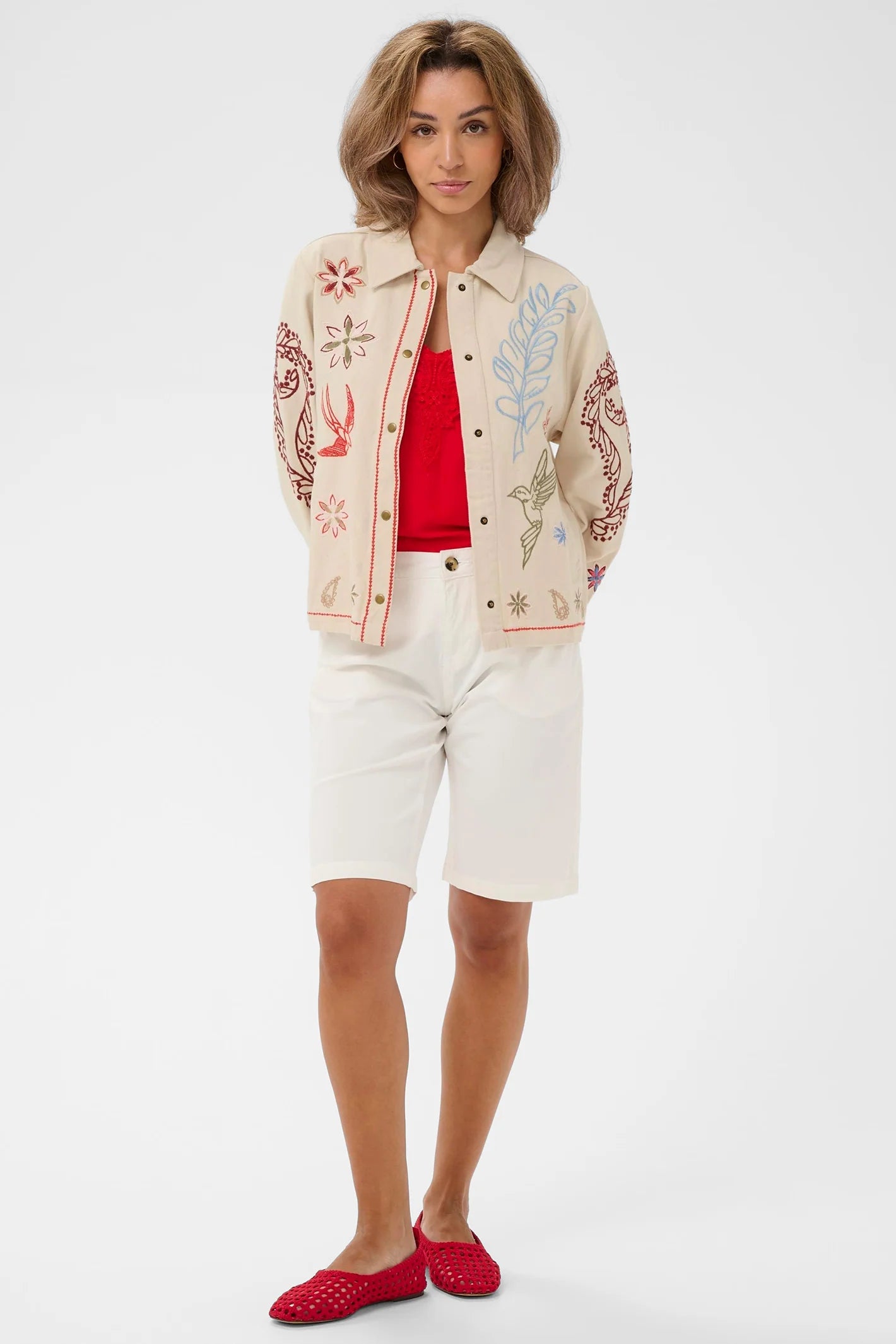 Cream | Rosetta Jacket | Perfectly Pale