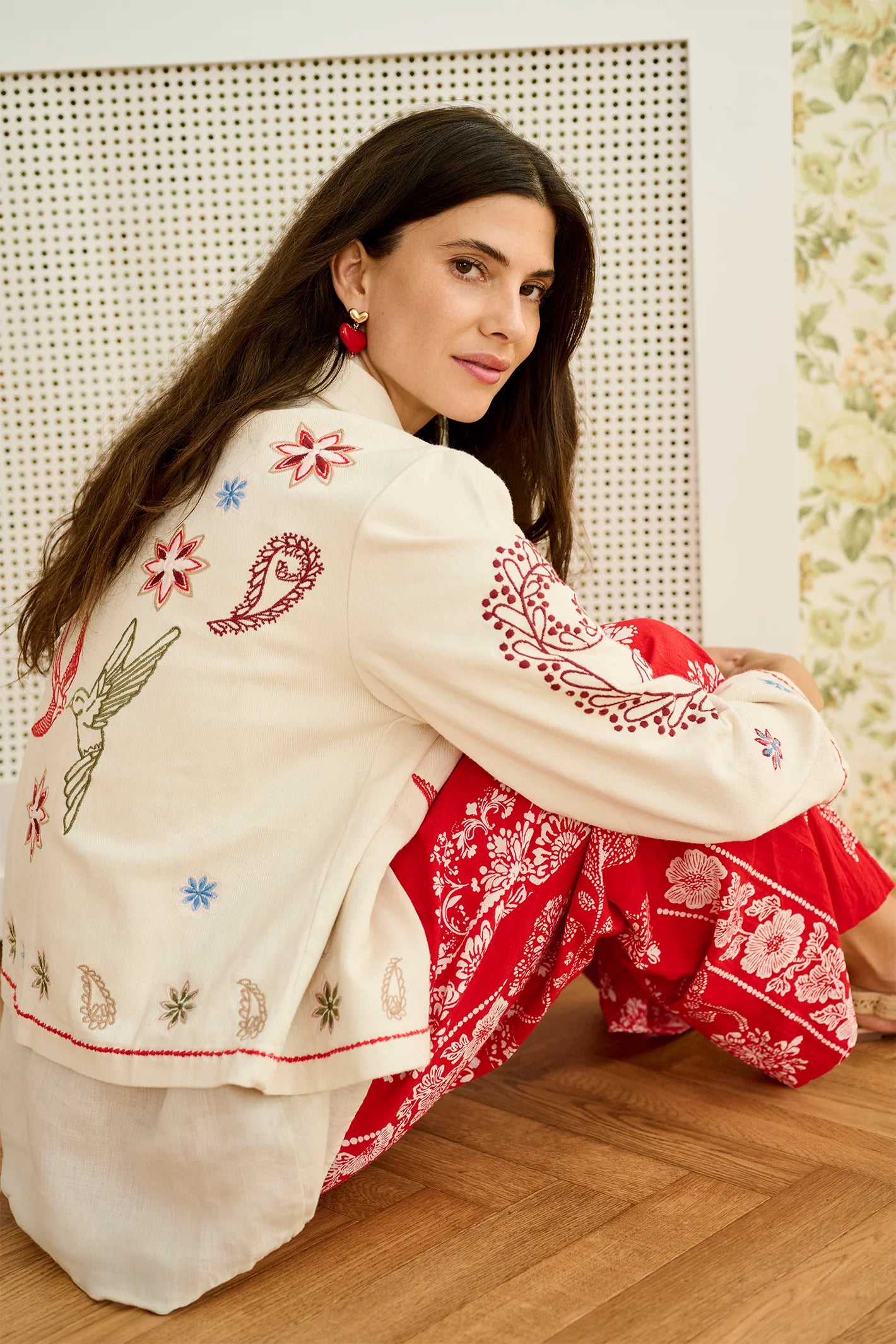 Cream | Rosetta Jacket | Perfectly Pale