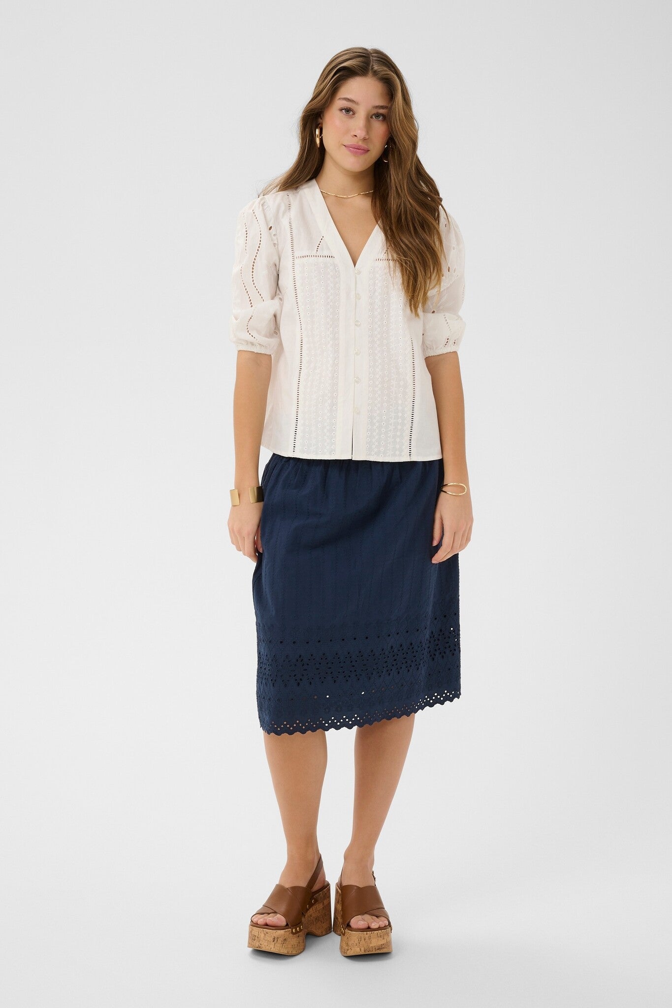 Cream | Signe Blouse | Snow White