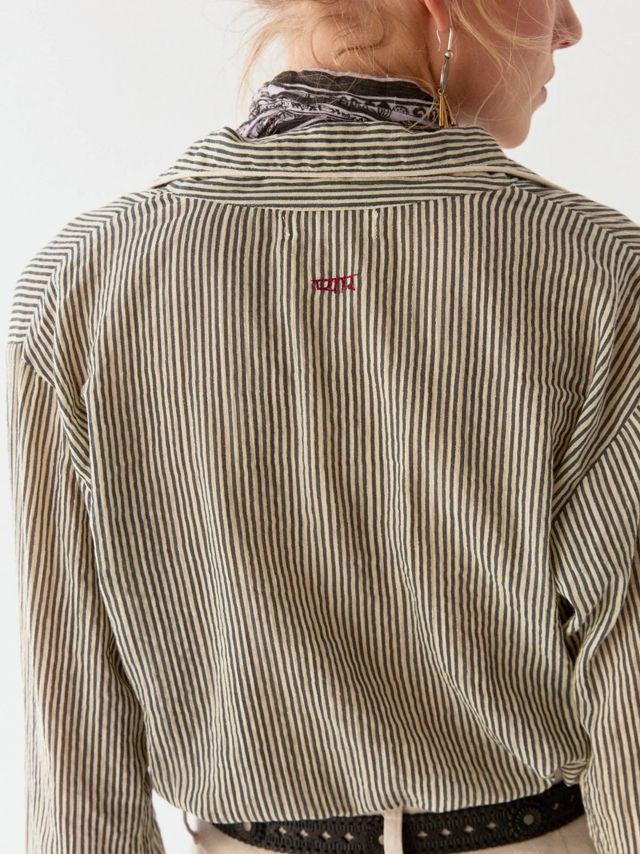 Maison Hotel | Dodo Blouse | Bidart Marine Stripe