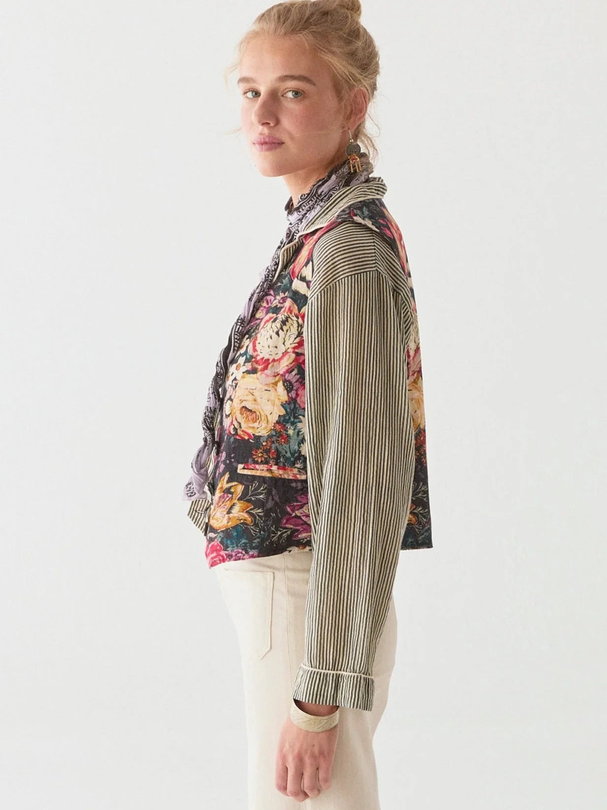 Maison Hotel | Dodo Blouse | Bidart Marine Stripe