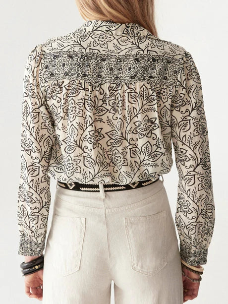 Maison Hotel | Dylan Blouse | White Lilies