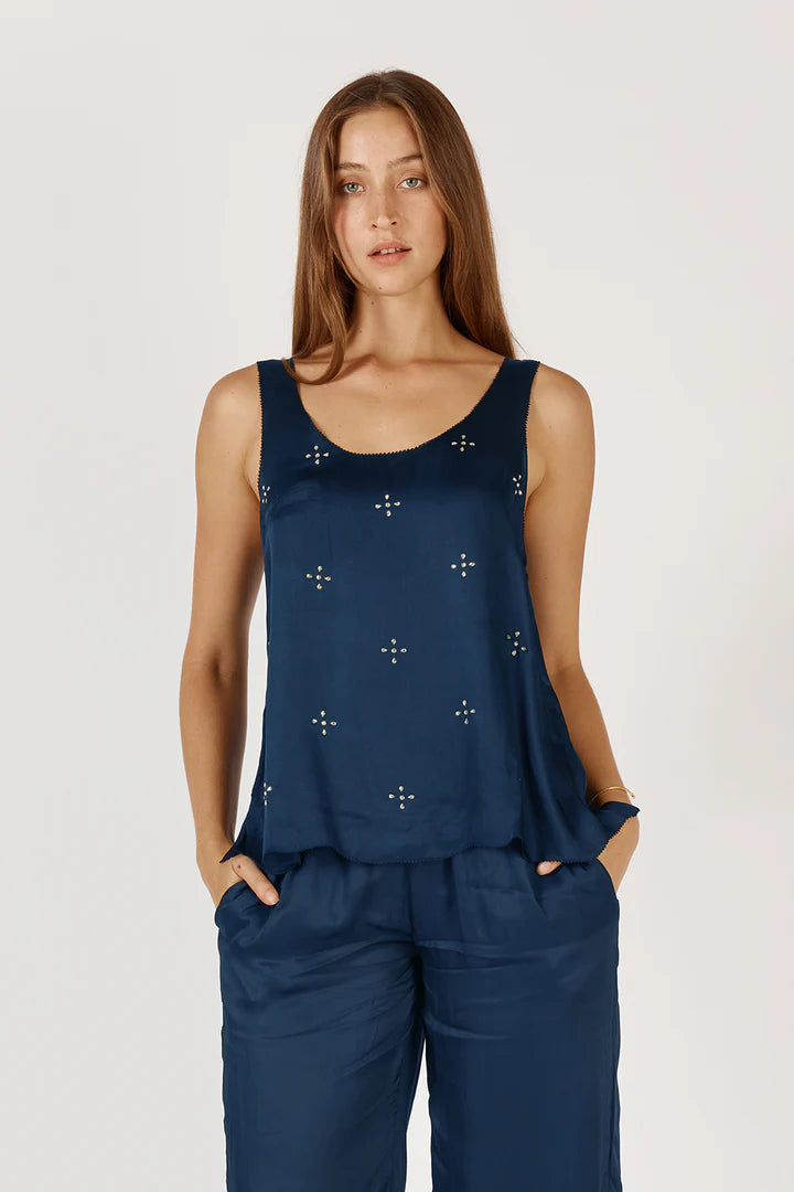 Ruby Yaya I Munchen Singlet I Navy