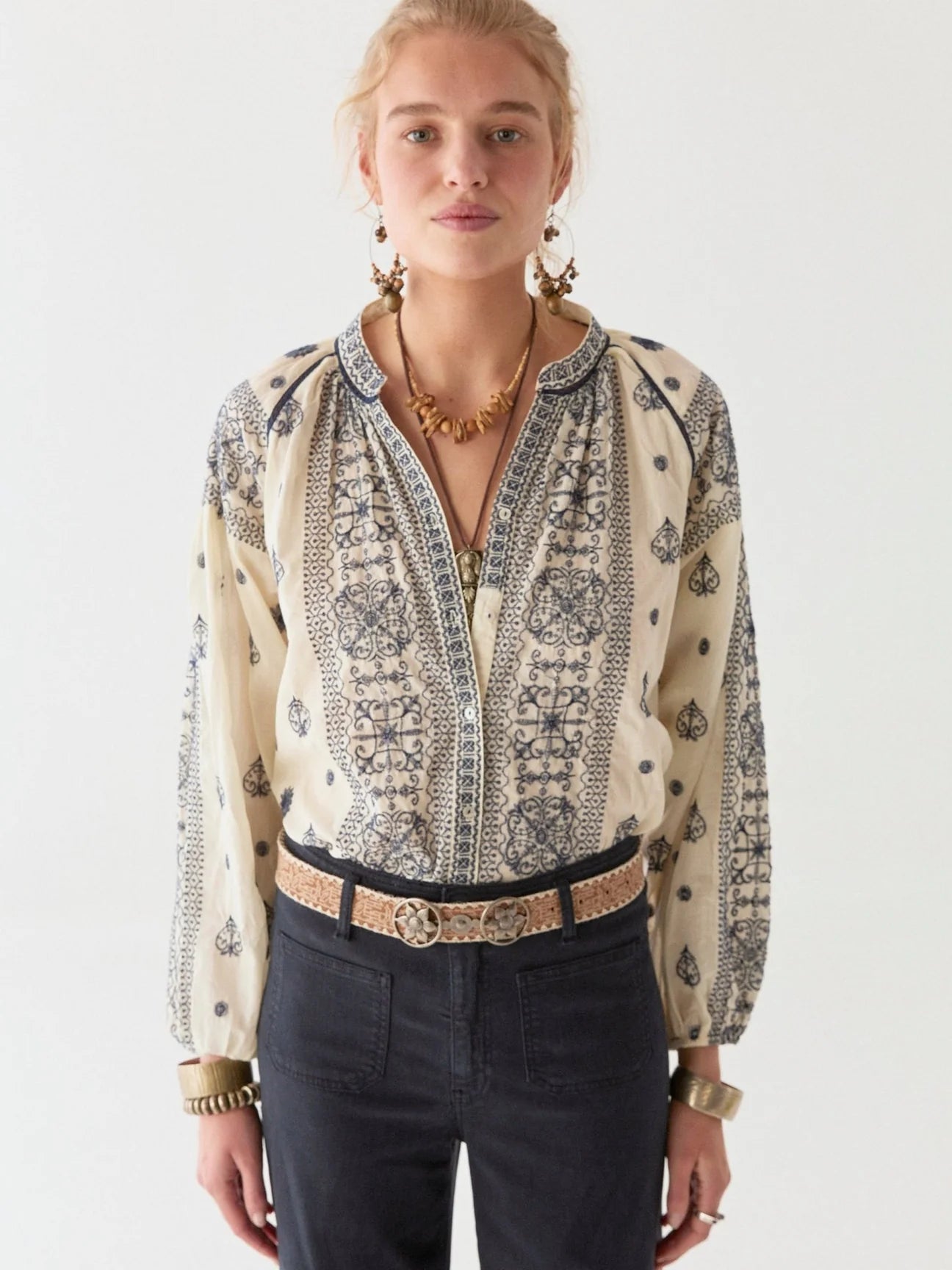 Maison Hotel | Stephanie Blouse | Off White