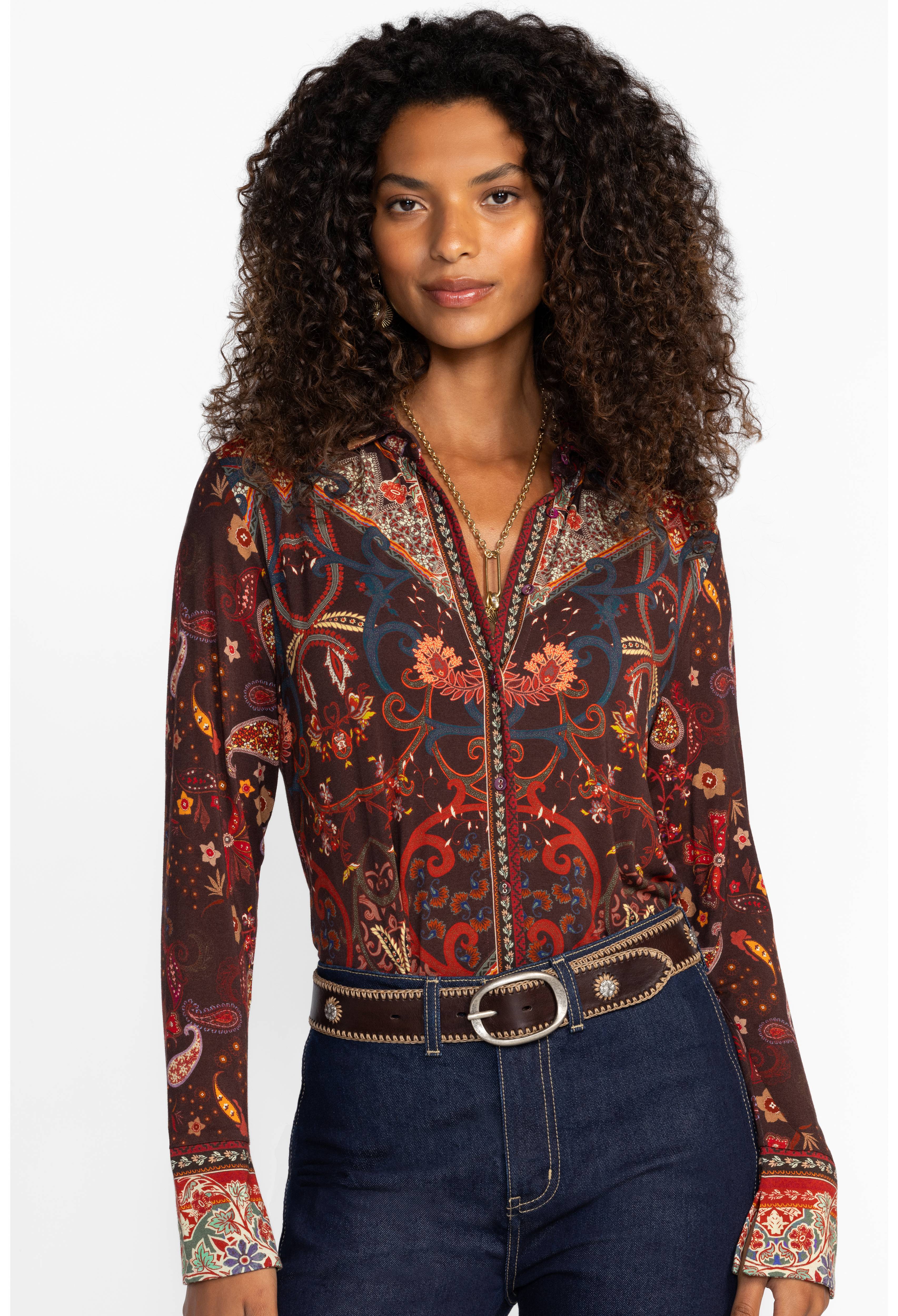 Johnny Was | The Janie Favourite Button Front Shirt | Clarissa