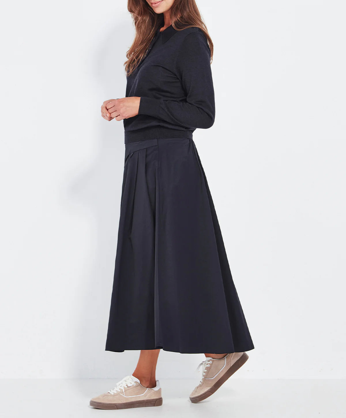 Verge | Stroll Skirt | Ink