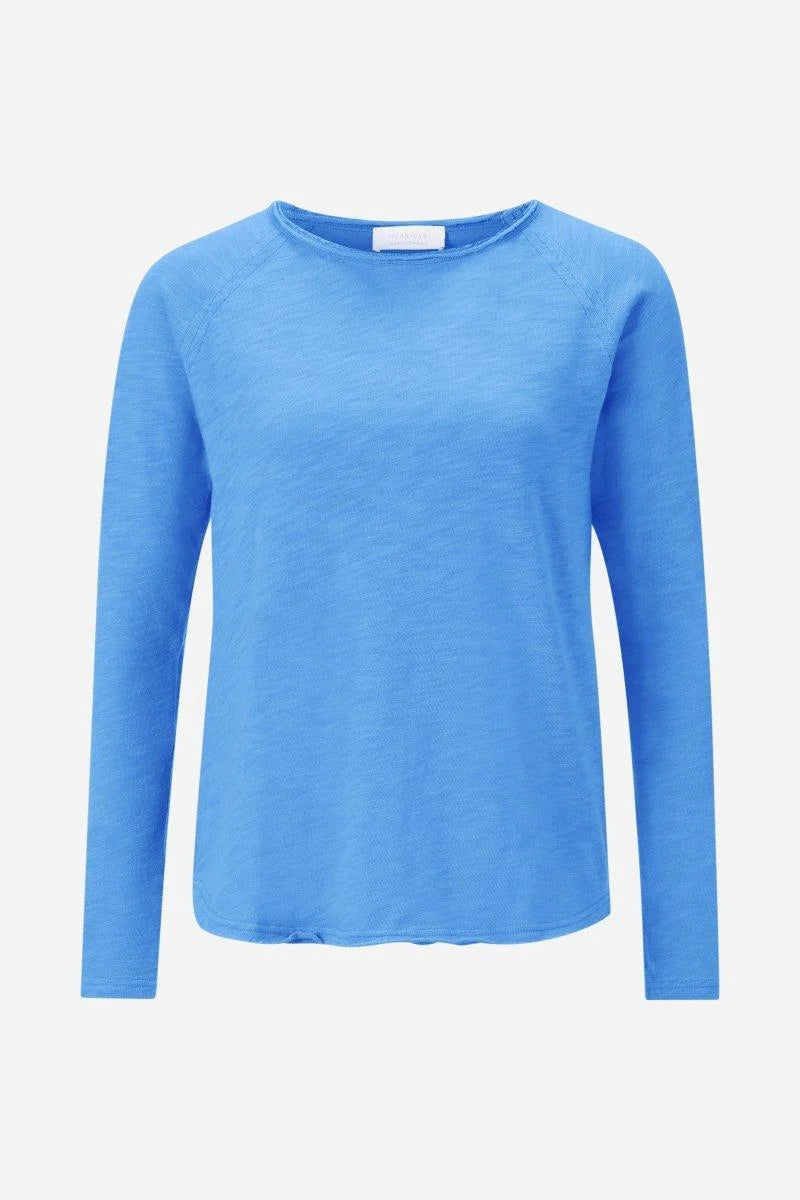 Rich & Royal | Organic Jersey Long Sleeve Tee | Blue Belle