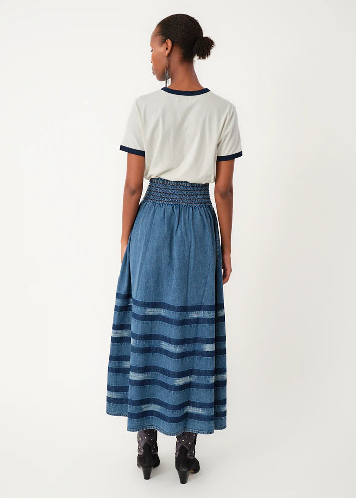 Lolly's Laundry | Amond Maxi Skirt | Blue