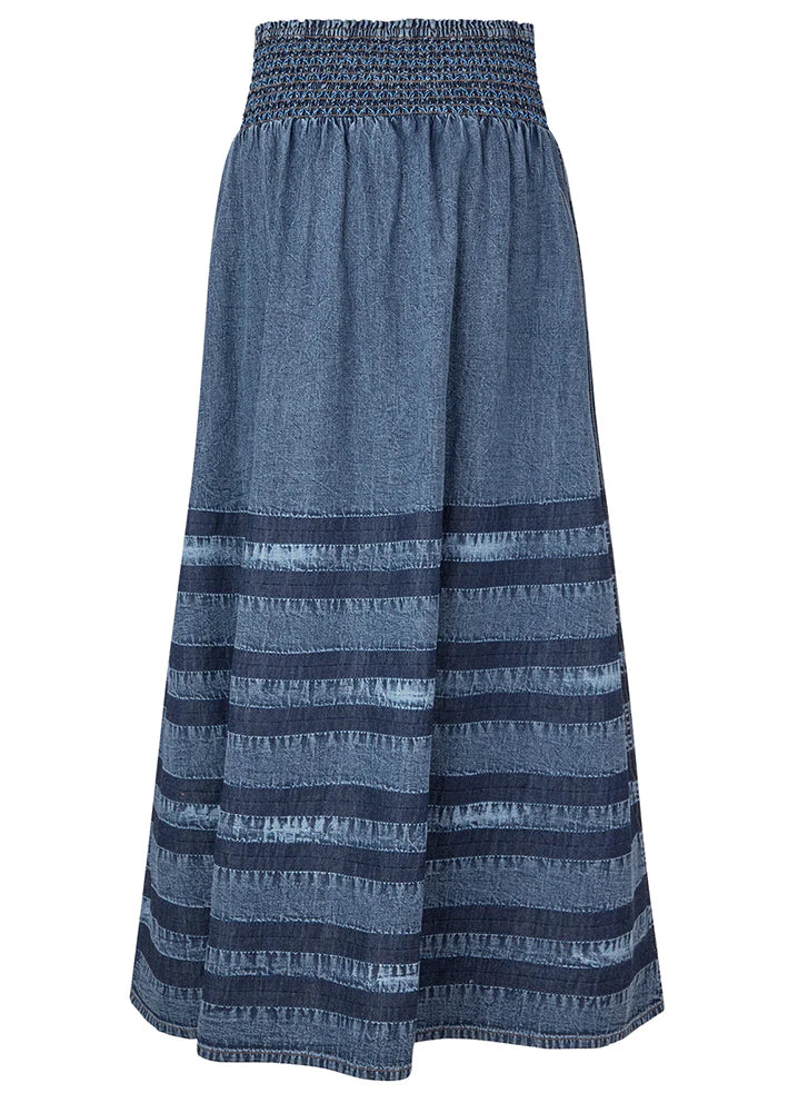 Lolly's Laundry | Amond Maxi Skirt | Blue