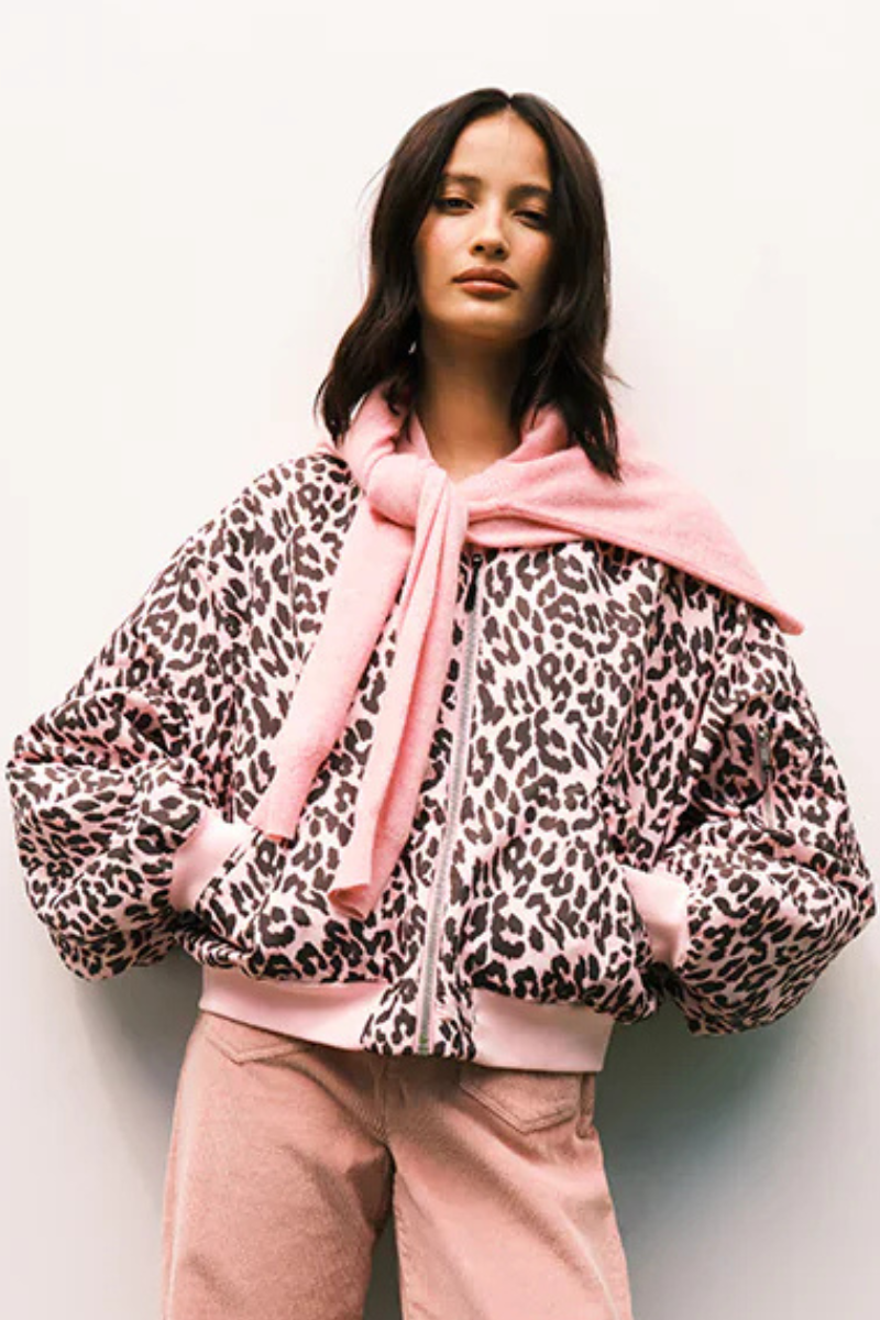 Lolly's Laundry | Liw Bomber Jacket | Leopard Print