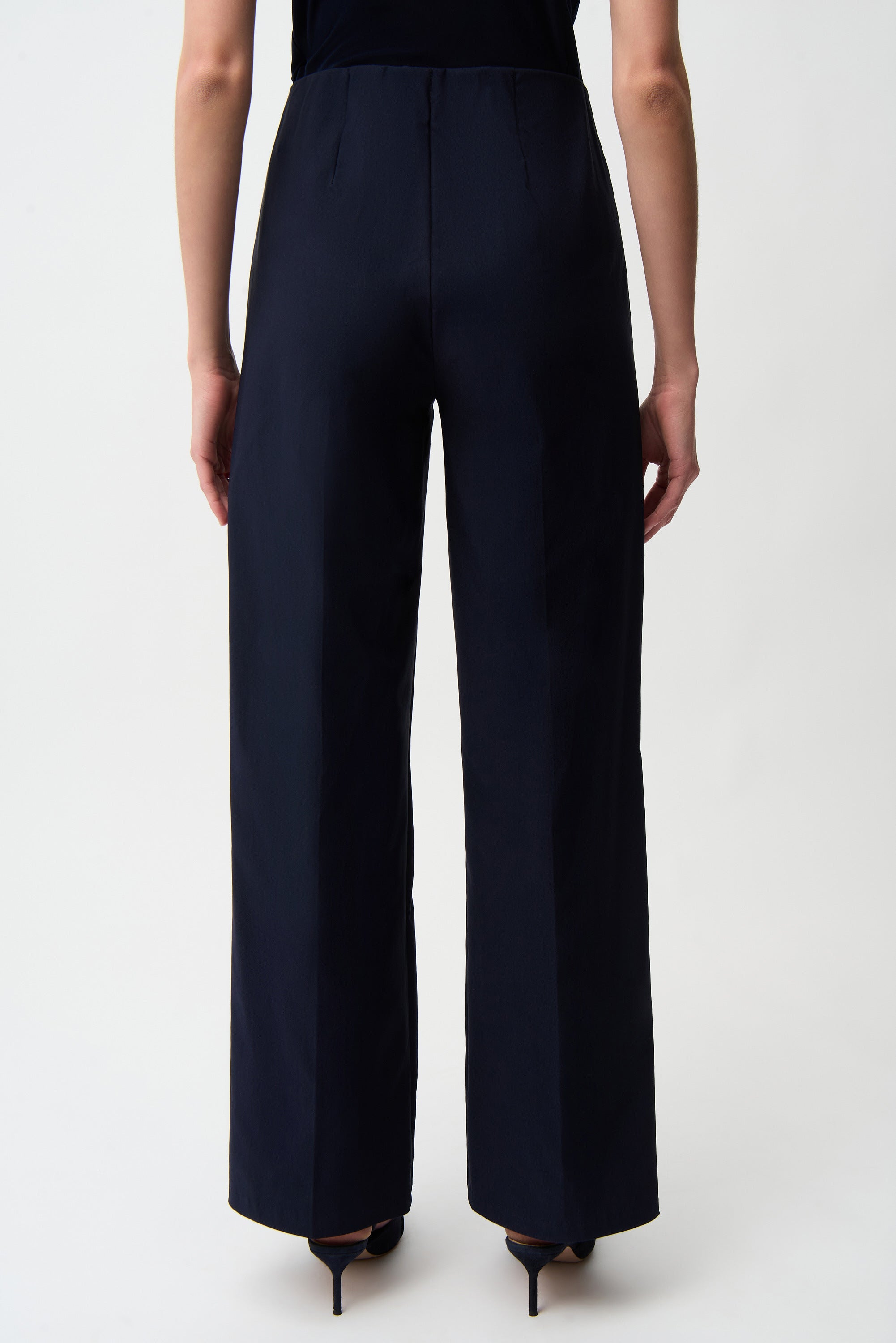 Joseph Ribkoff | Wide Leg Pull On Pants | Midnight Blue